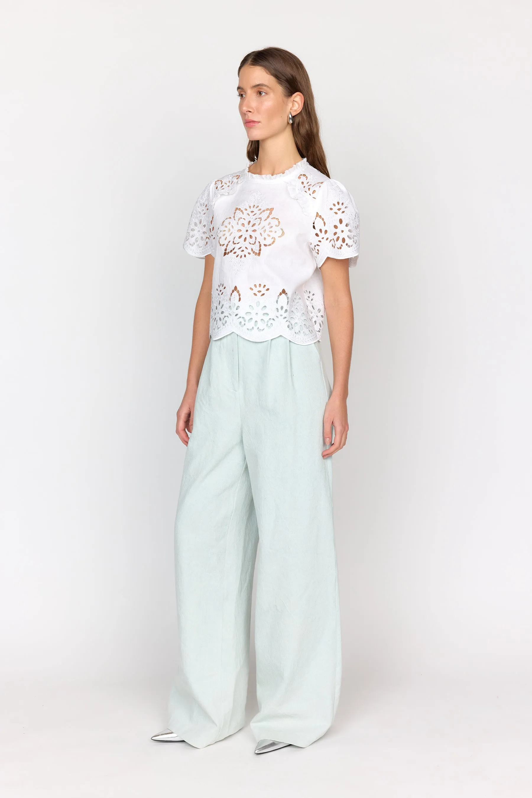 Delaney Top - White sold by Christy Lynn product image thumbnail 3