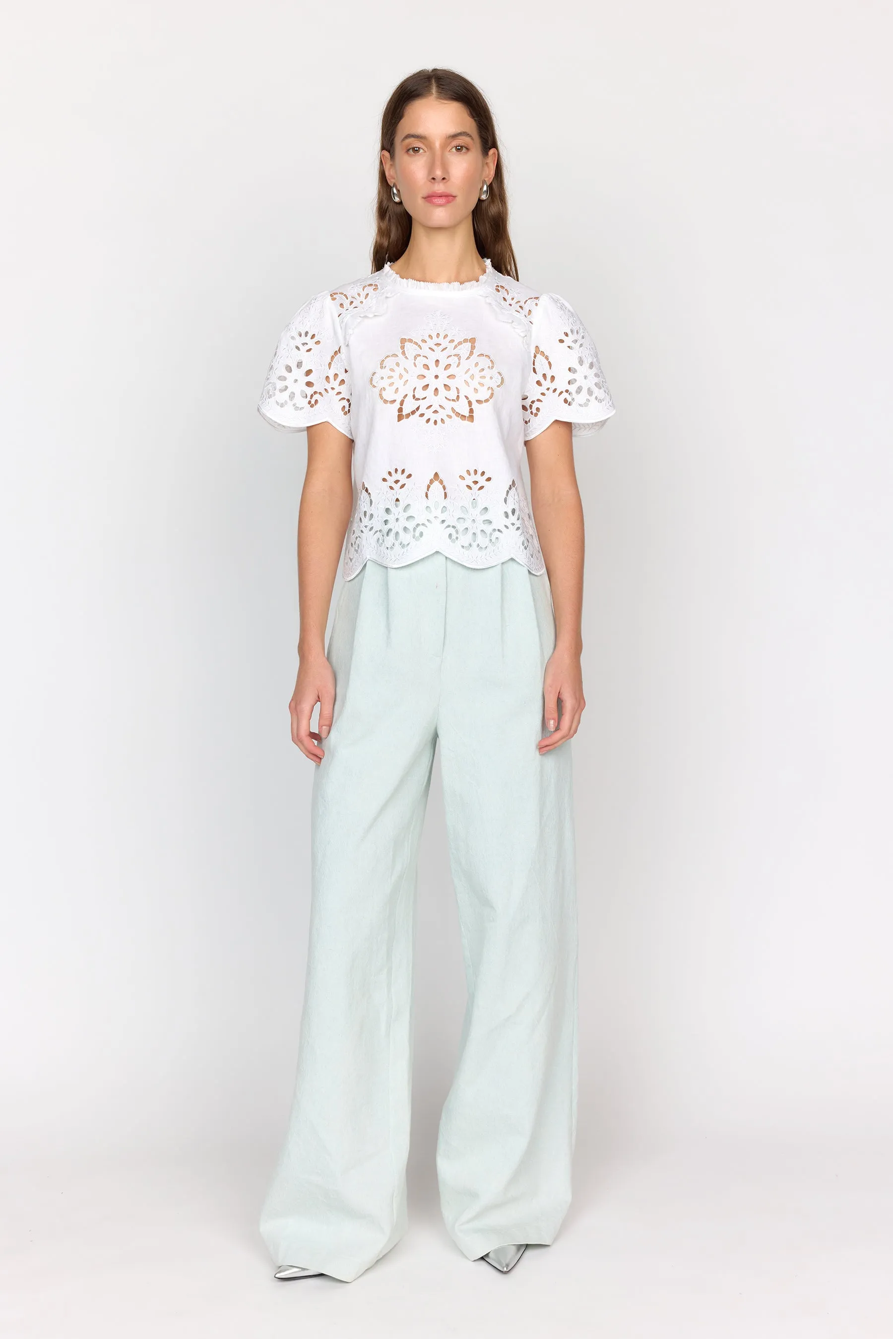 Delaney Top - White sold by Christy Lynn product image thumbnail 4