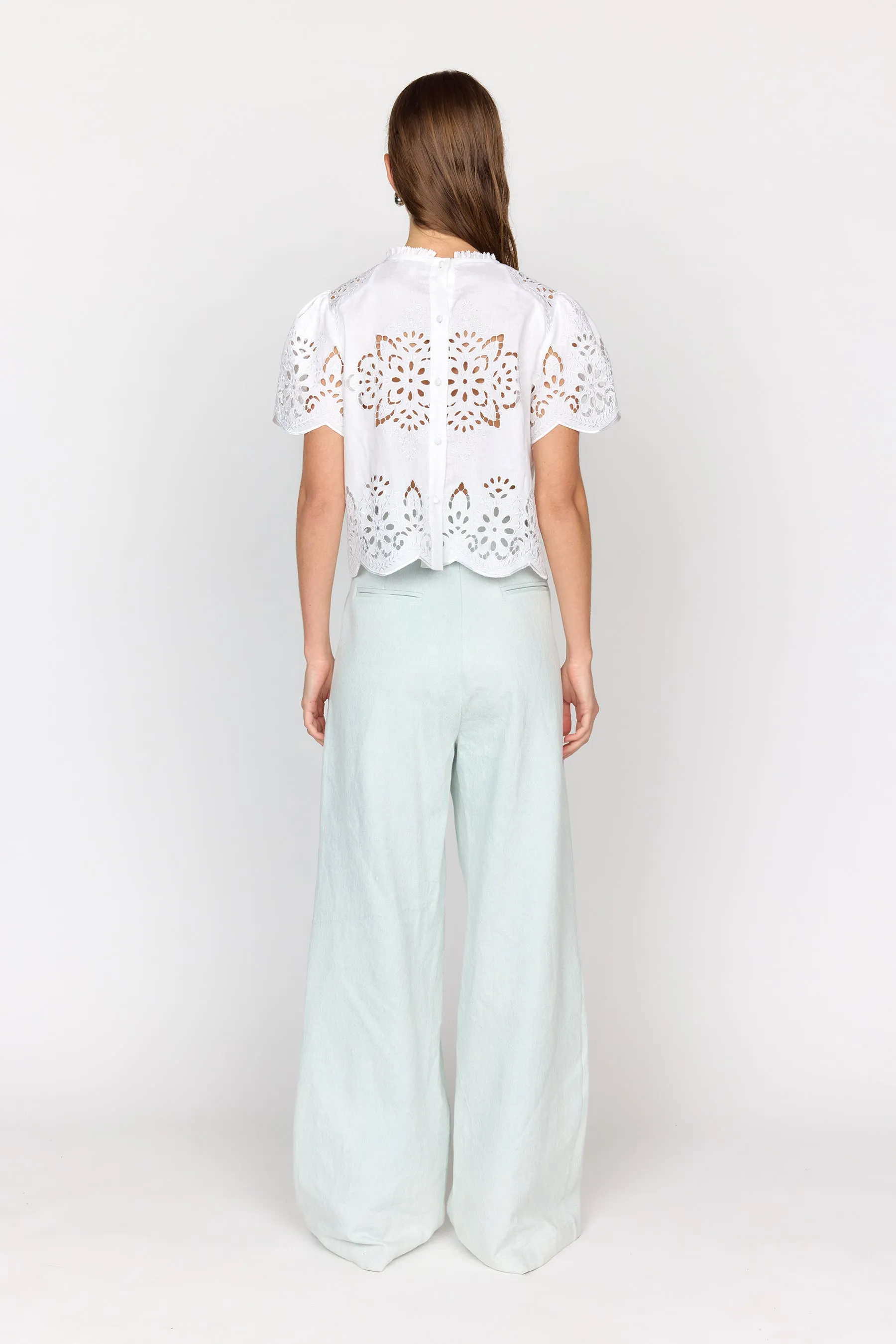 Delaney Top - White sold by Christy Lynn product image thumbnail 5