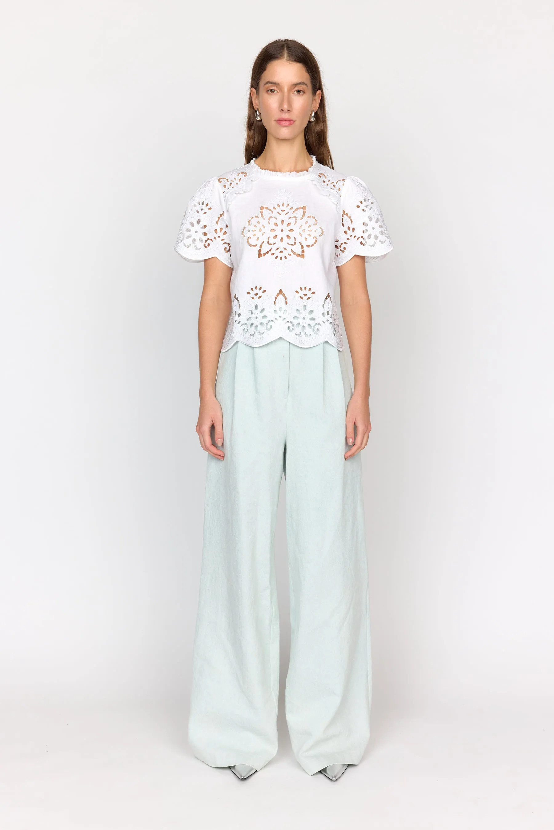 Delaney Top - White sold by Christy Lynn product image thumbnail 2