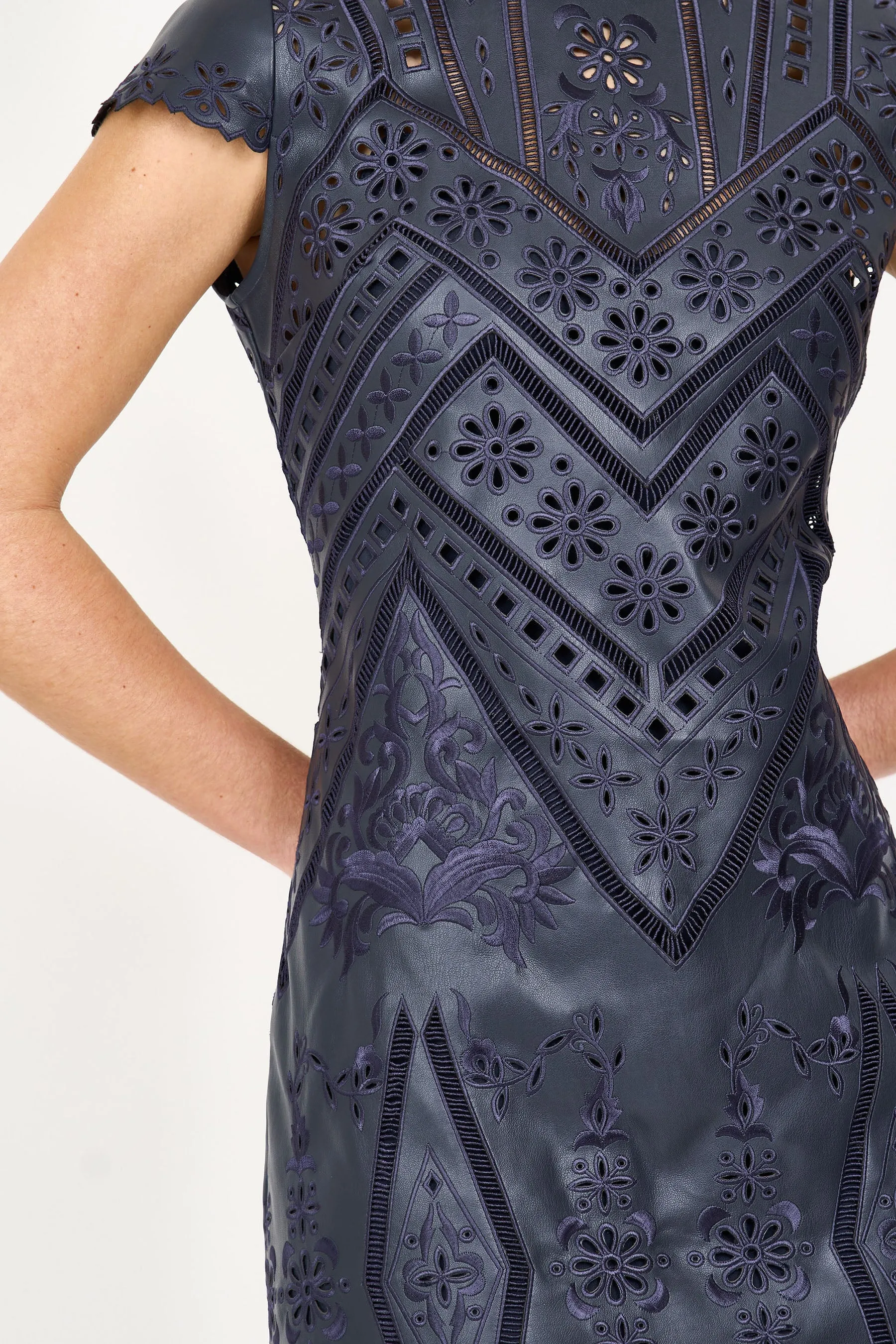 Carson Dress - Navy sold by Christy Lynn product image thumbnail 3