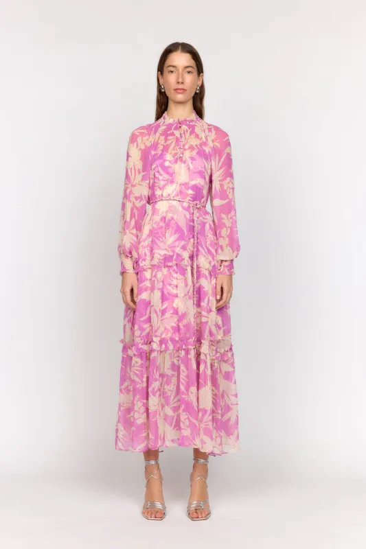 Maren Dress - Purple Rosette sold by Christy Lynn