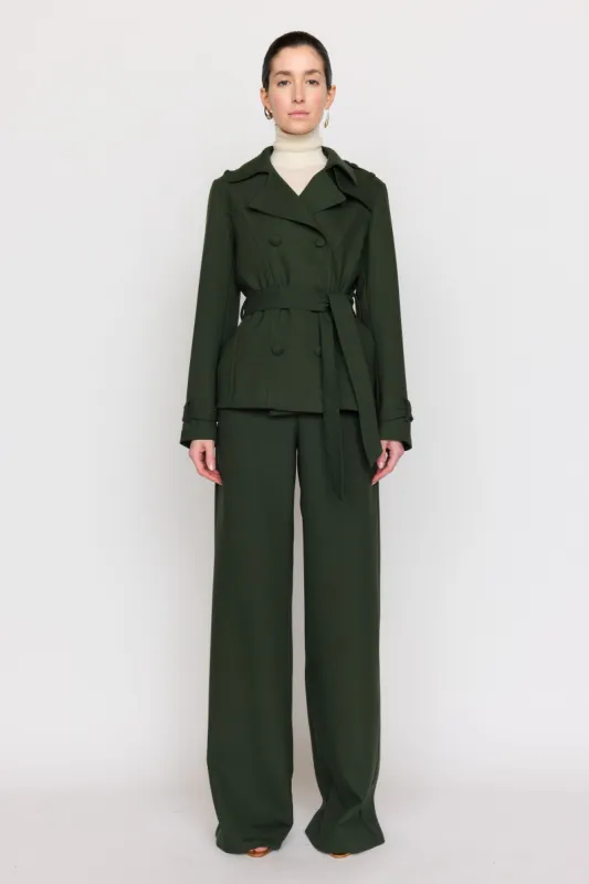 Kim Jacket - Dark Green sold by Christy Lynn