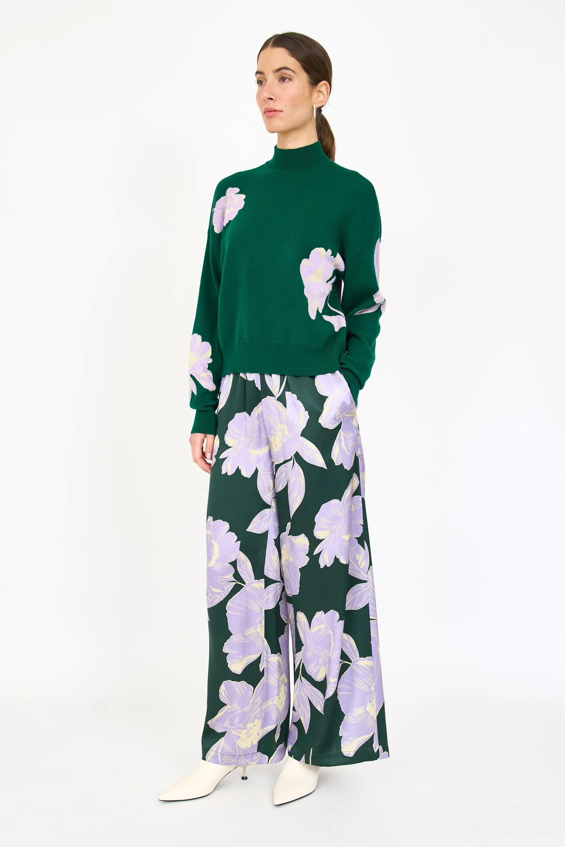 Jade Pant - Green Blossom sold by Christy Lynn product image thumbnail 2