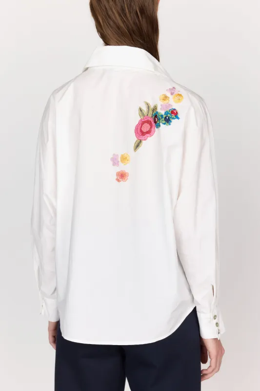 Hallie Top - White sold by Christy Lynn