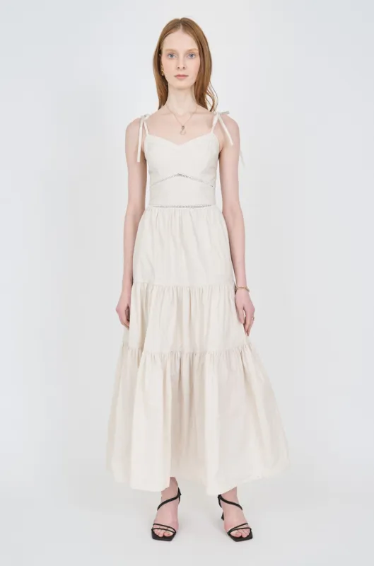 Mira Dress - Ecru sold by Christy Lynn