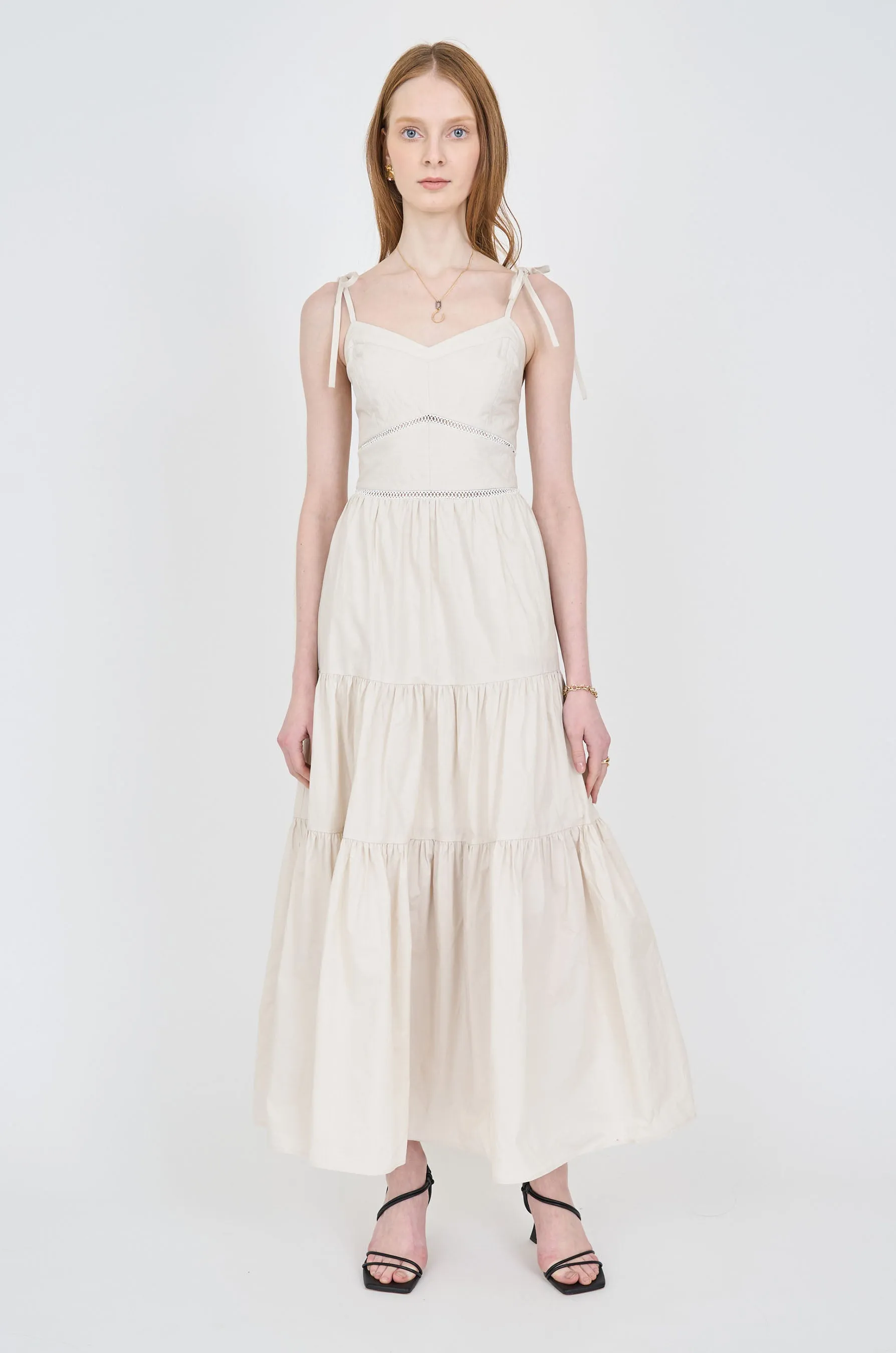 Mira Dress - Ecru sold by Christy Lynn