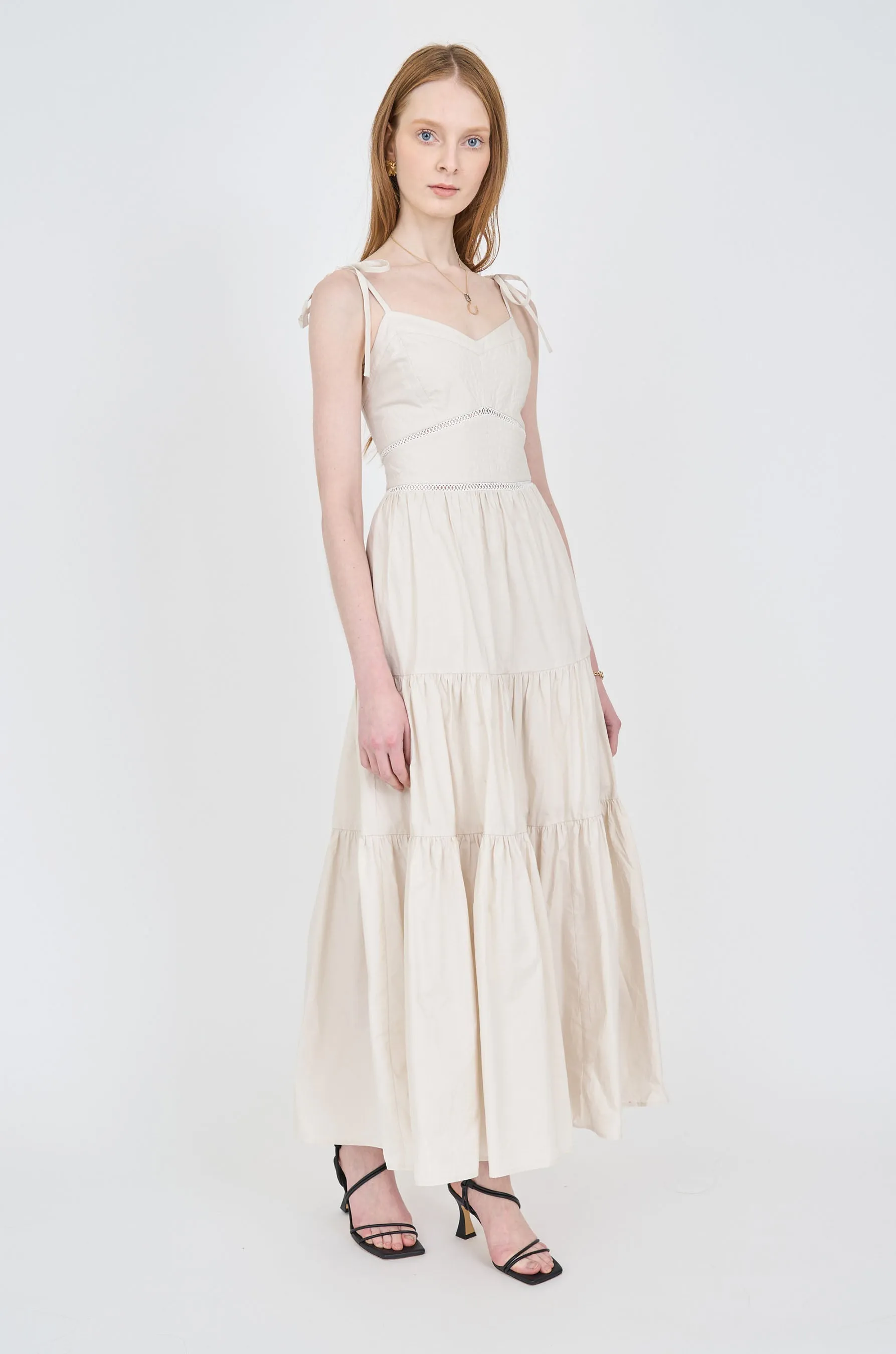 Mira Dress - Ecru sold by Christy Lynn product image thumbnail 2