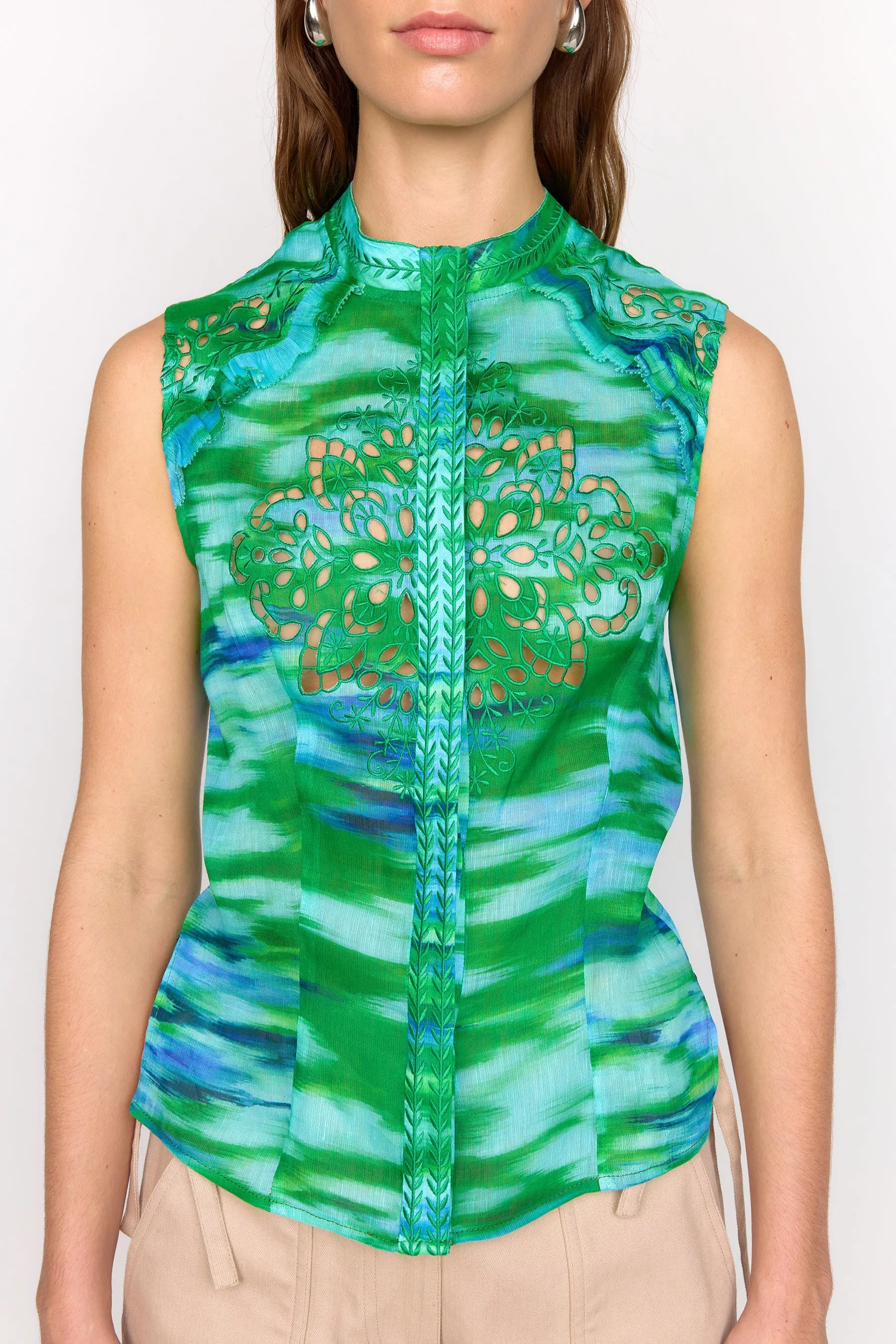 Nova Top - Sea Glass sold by Christy Lynn