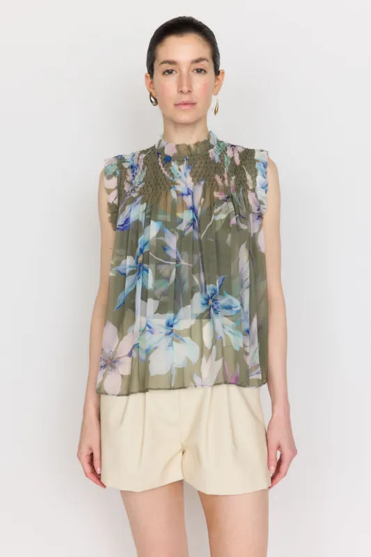 Odette Top - Viridian Prism sold by Christy Lynn