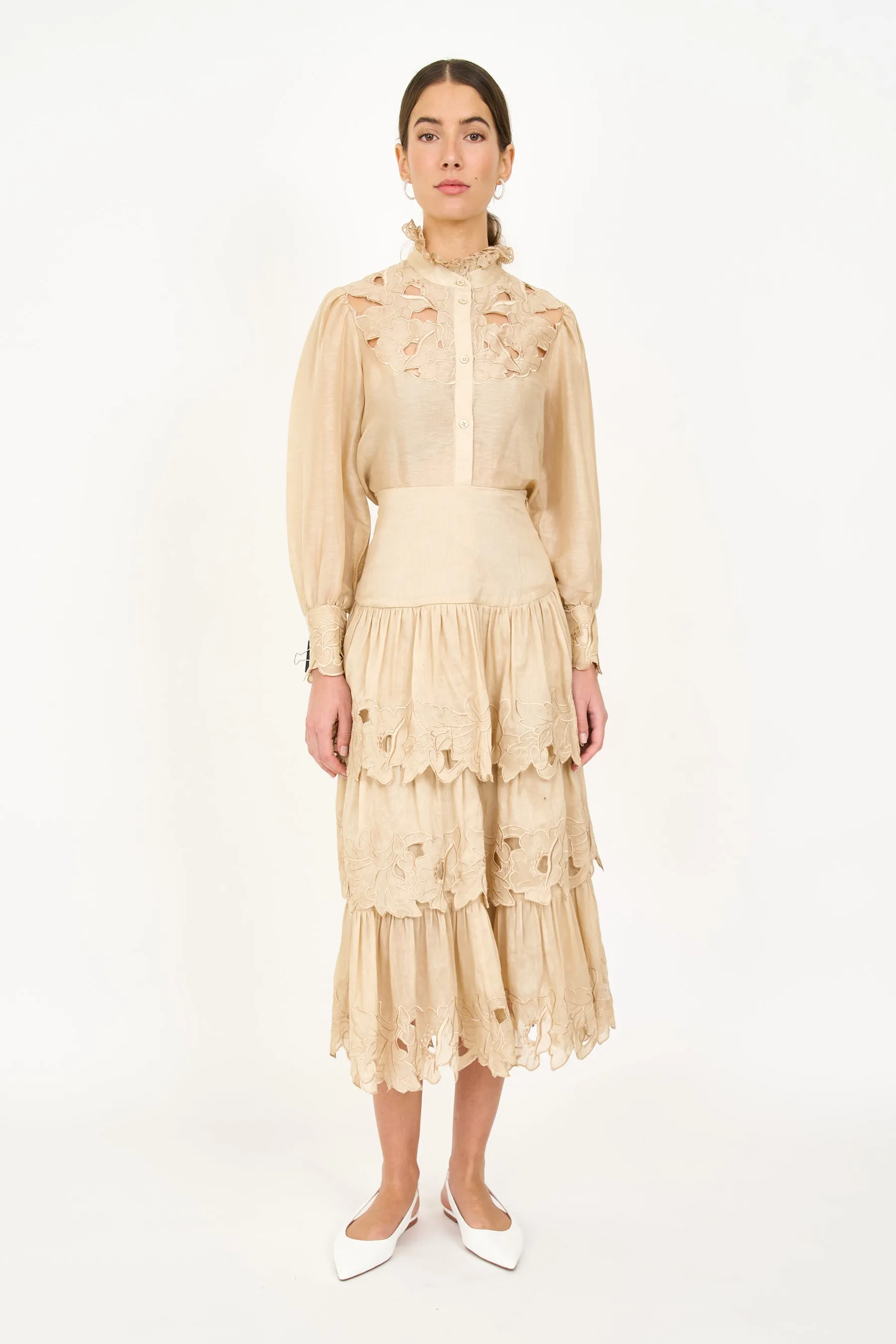 Madison Top - Champagne sold by Christy Lynn