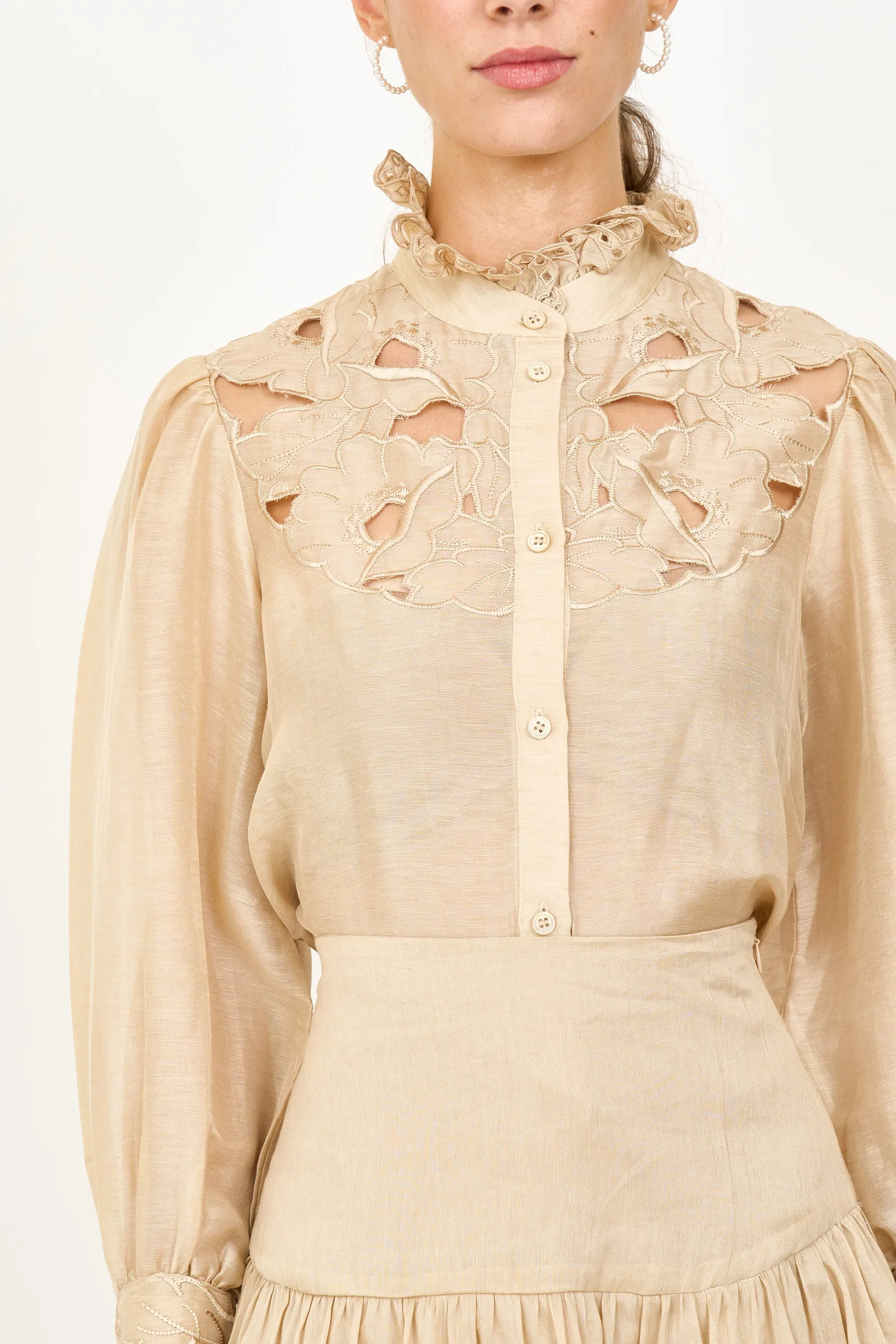 Madison Top - Champagne sold by Christy Lynn product image thumbnail 3