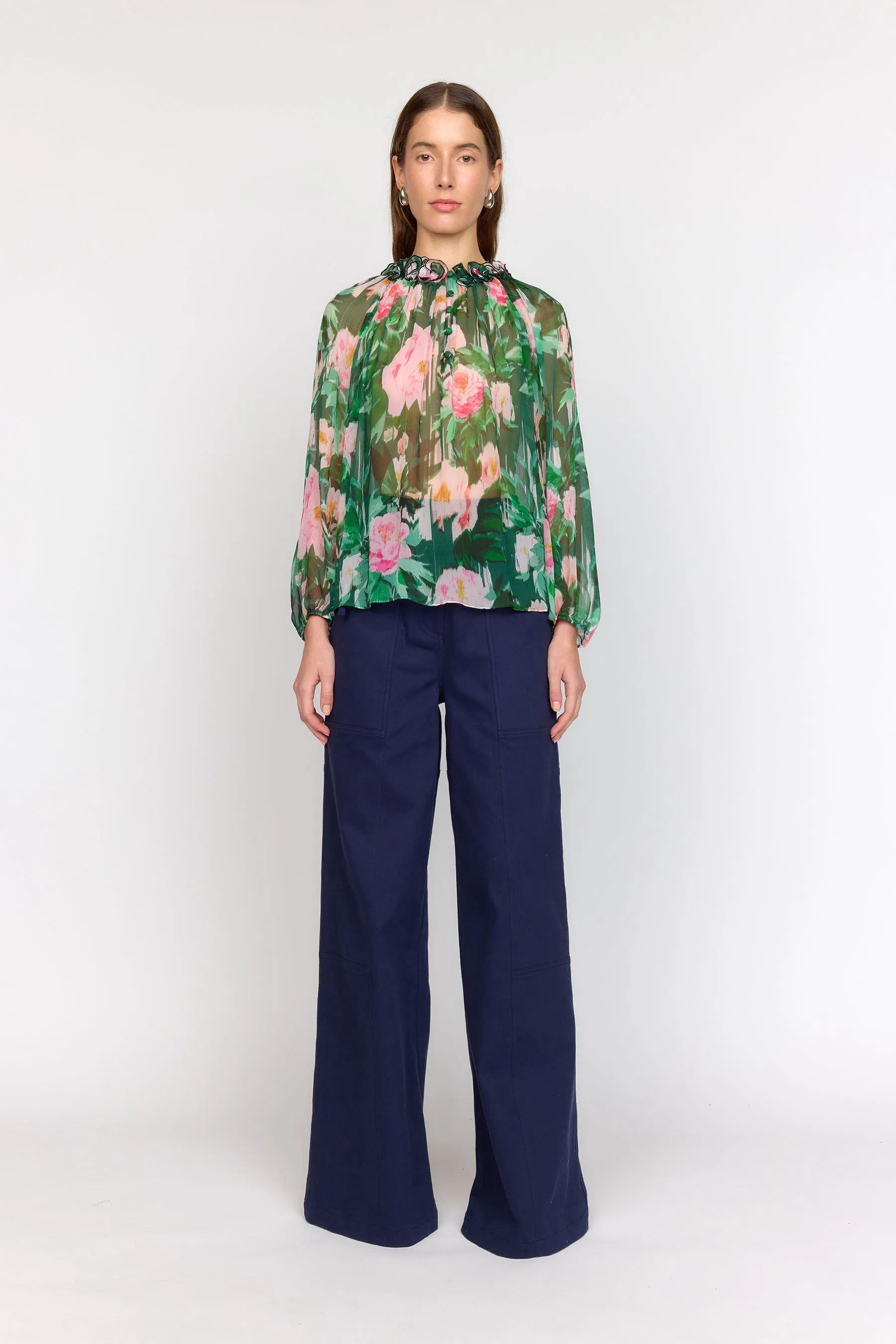Evelyn Blouse - Camellia Garden sold by Christy Lynn product image thumbnail 2