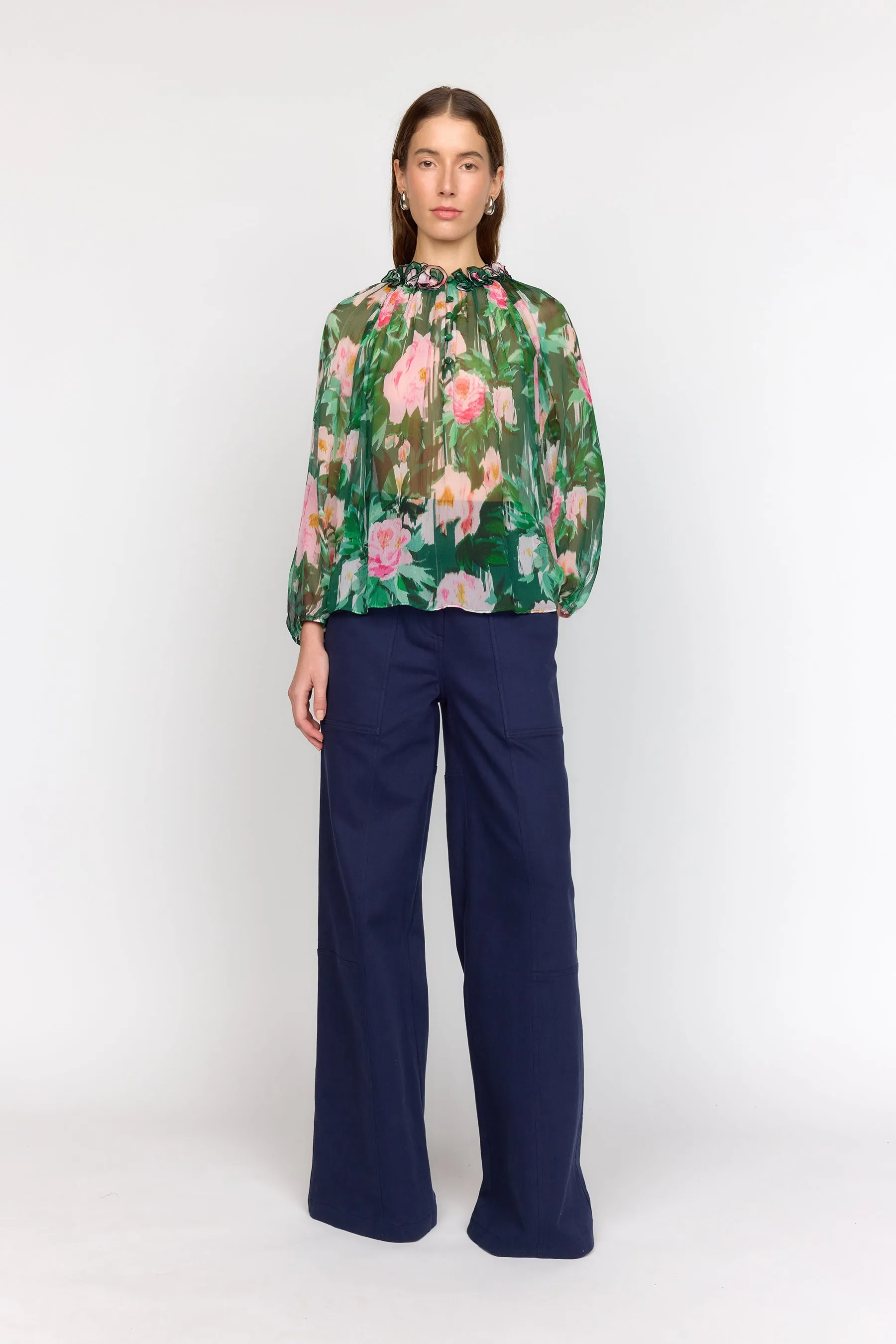 Evelyn Blouse - Camellia Garden sold by Christy Lynn product image thumbnail 4