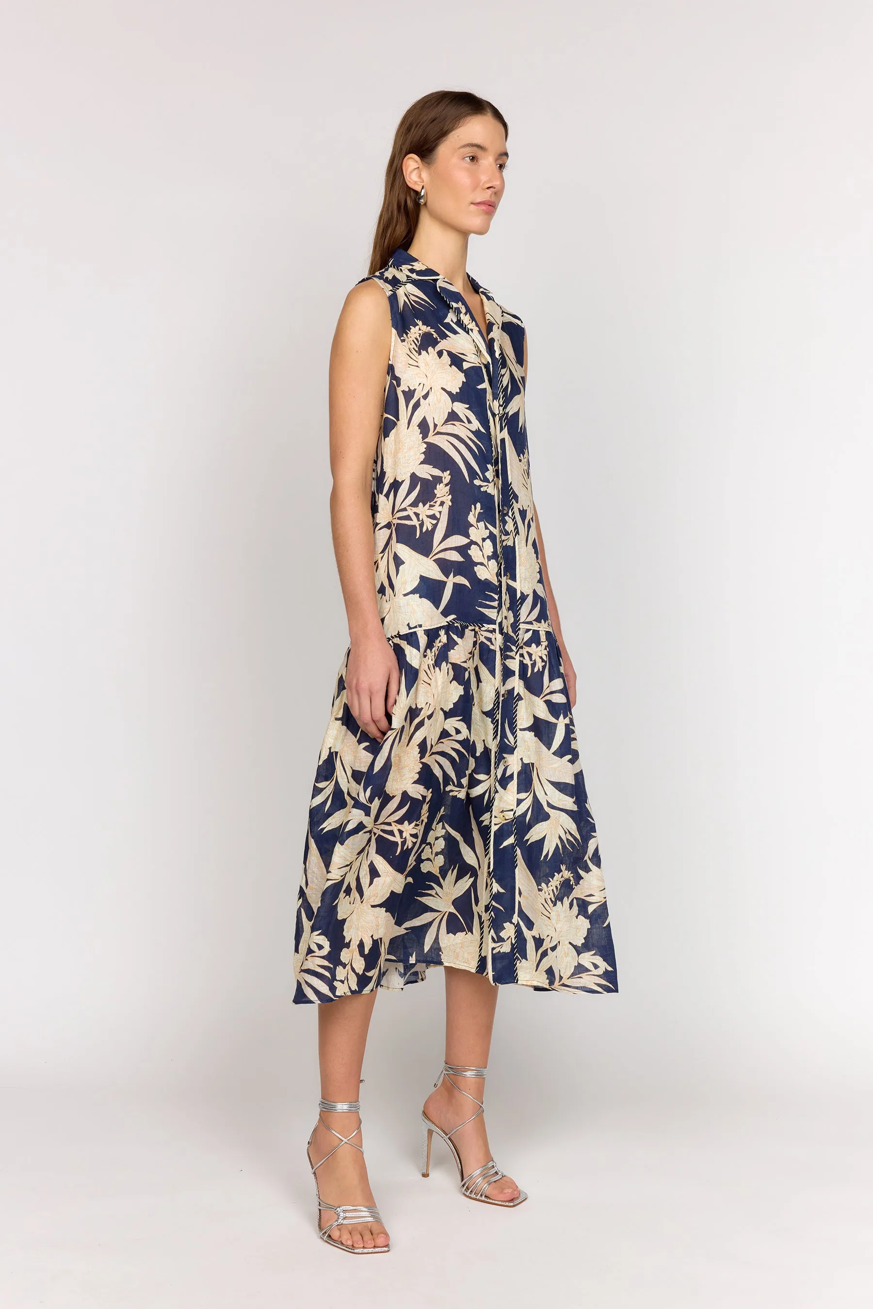 Lucile Dress - Midnight Rosette sold by Christy Lynn product image thumbnail 3