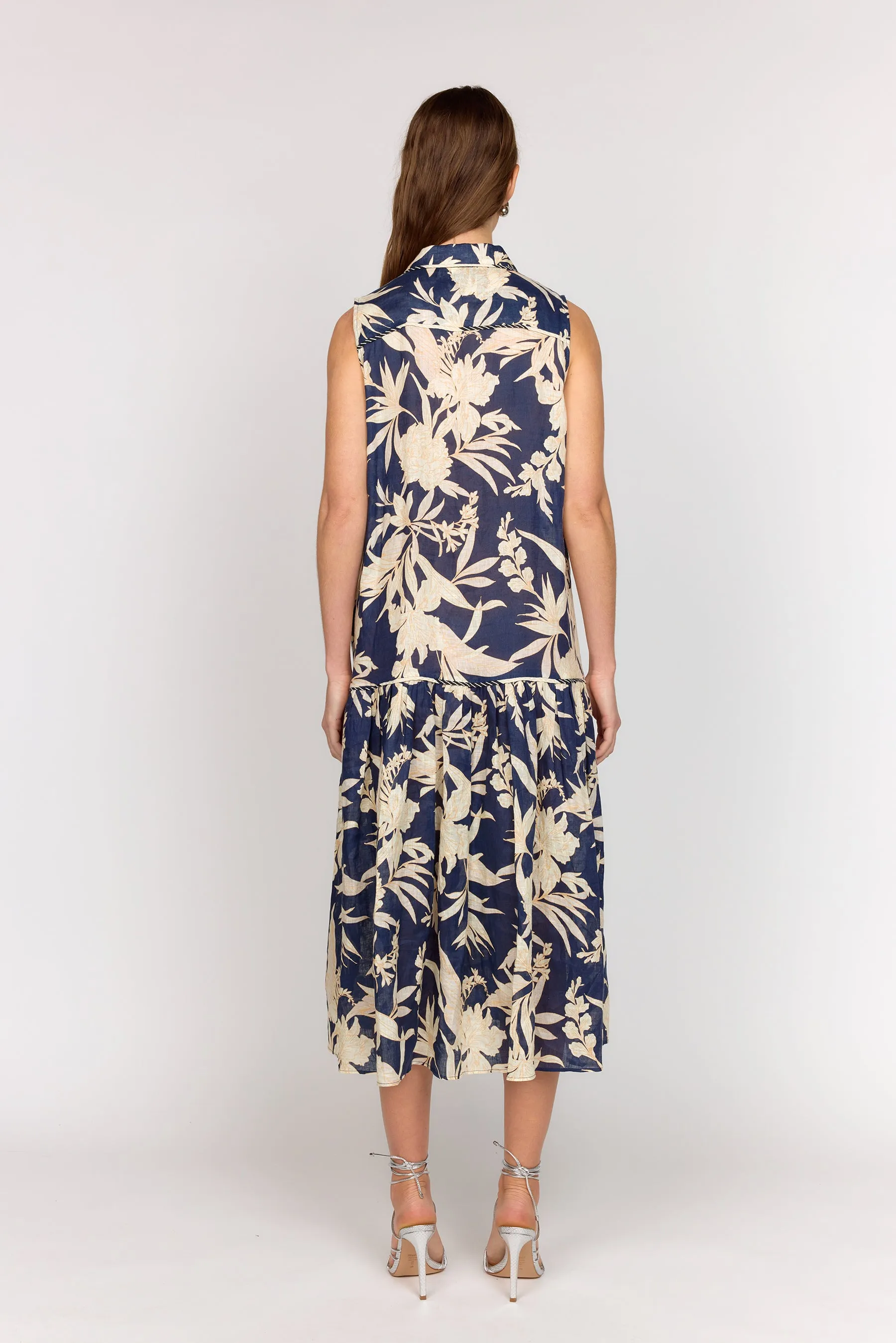 Lucile Dress - Midnight Rosette sold by Christy Lynn product image thumbnail 4