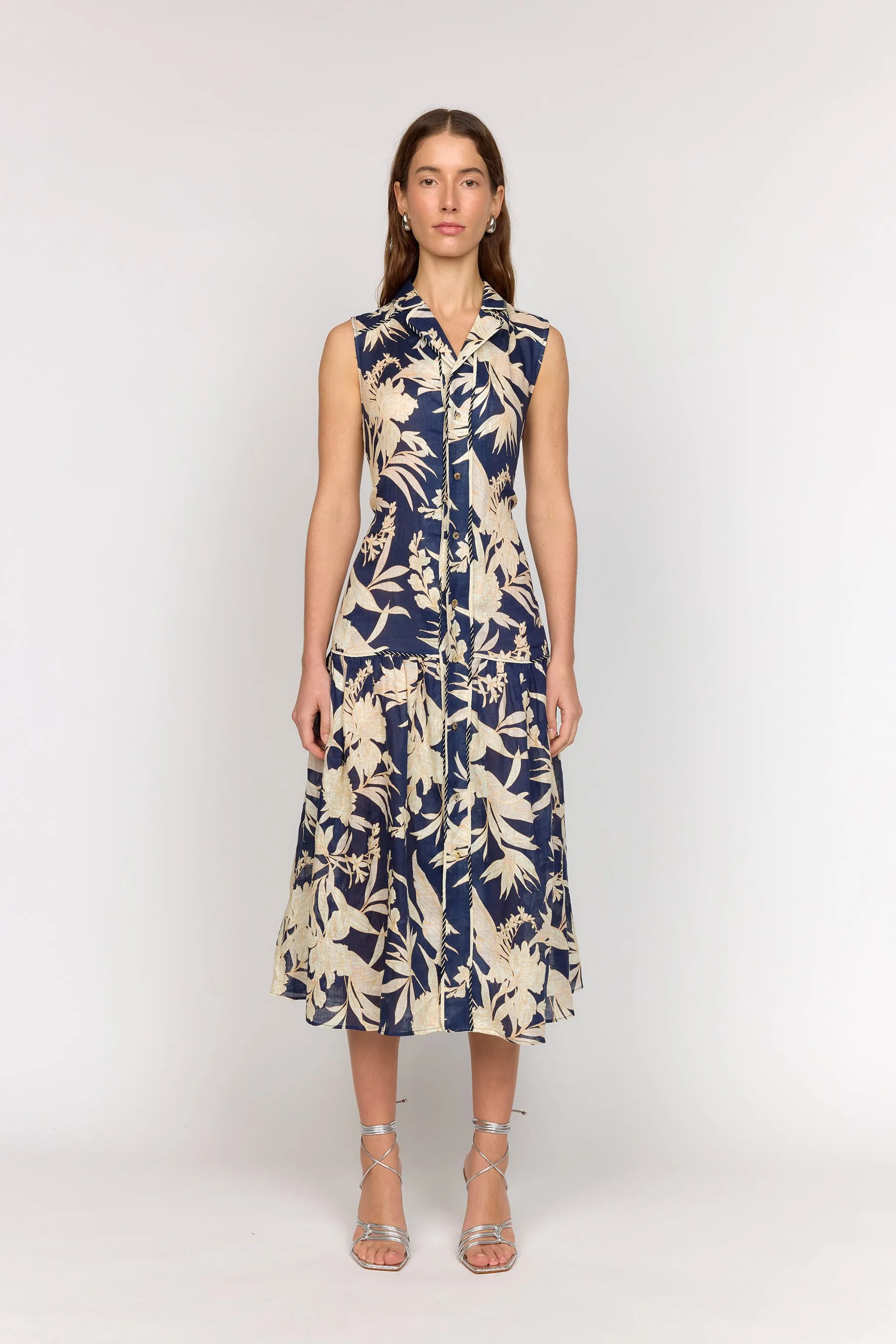 Lucile Dress - Midnight Rosette sold by Christy Lynn product image thumbnail 5