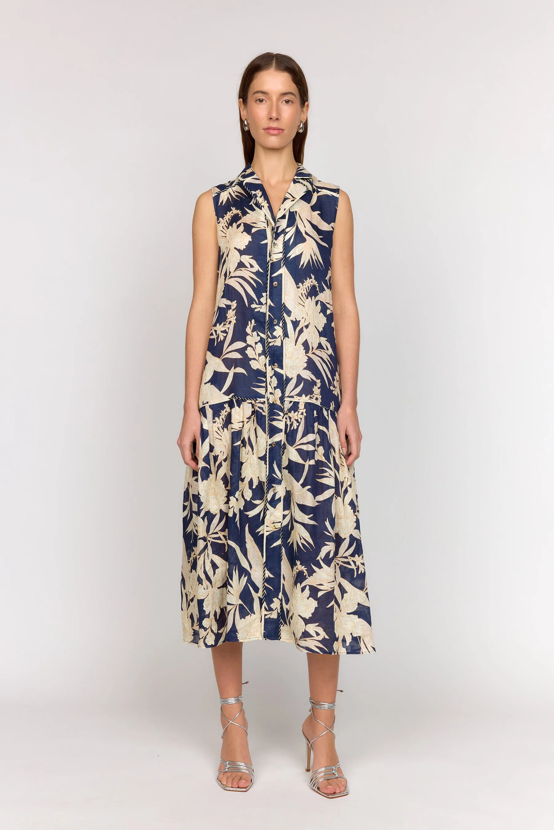 Lucile Dress - Midnight Rosette sold by Christy Lynn product image thumbnail 2