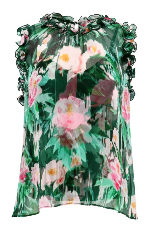 Frances Top - Camellia Garden sold by Christy Lynn