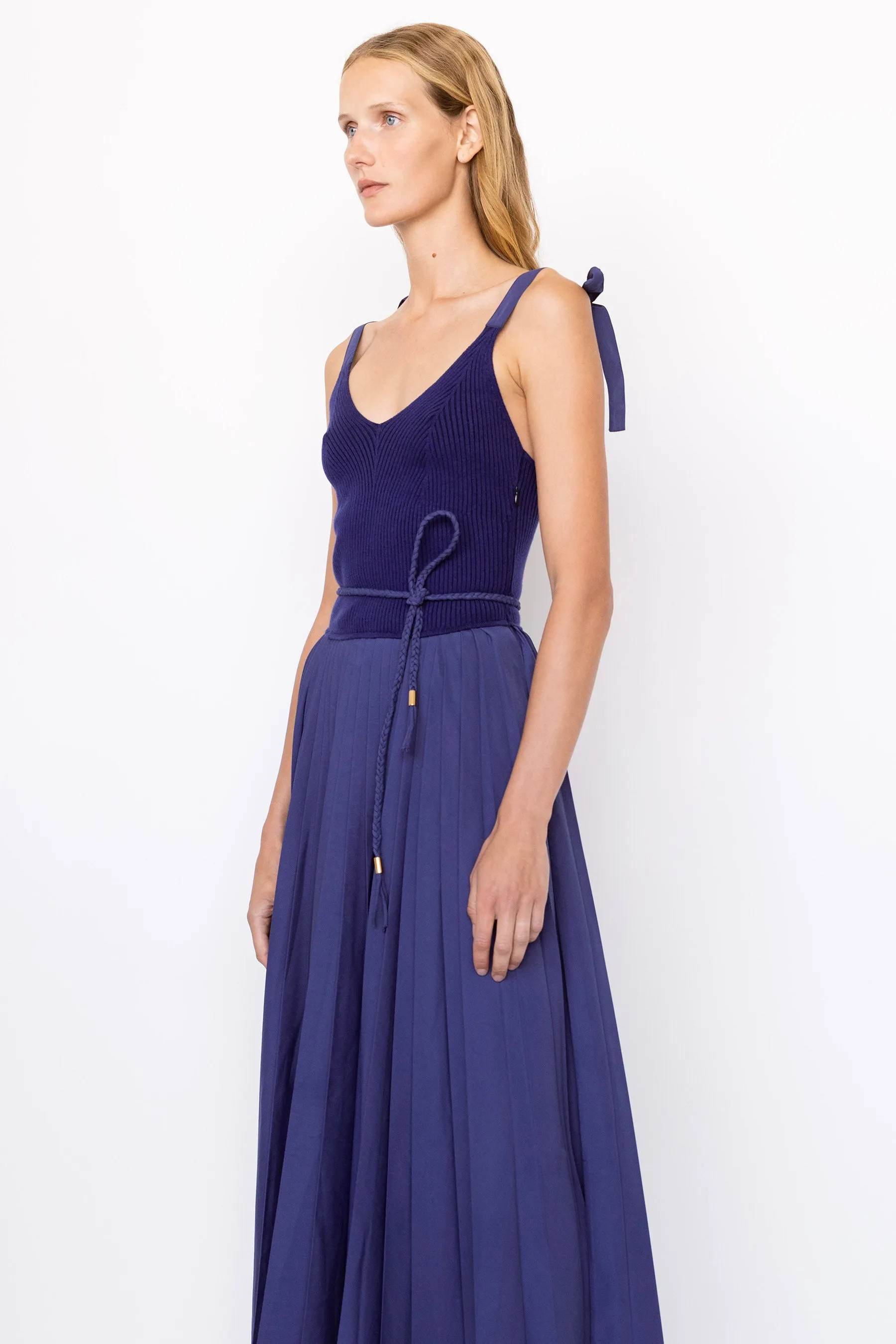 Selena Dress - Navy sold by Christy Lynn product image thumbnail 3