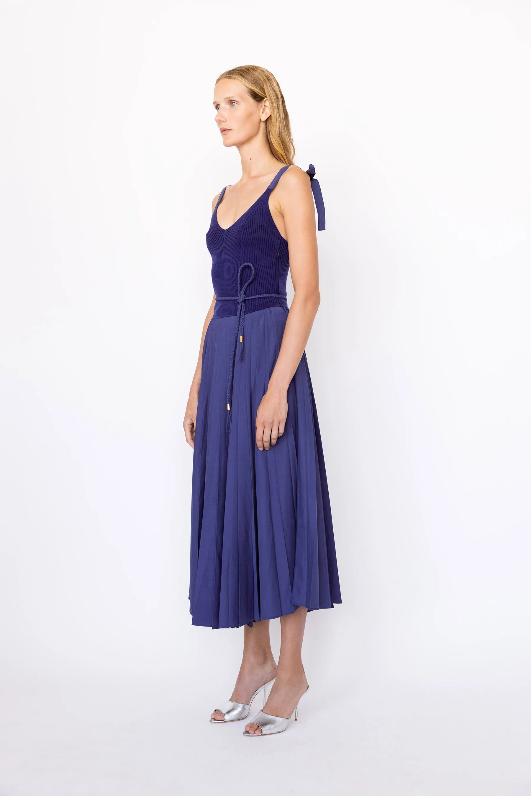 Selena Dress - Navy sold by Christy Lynn product image thumbnail 2