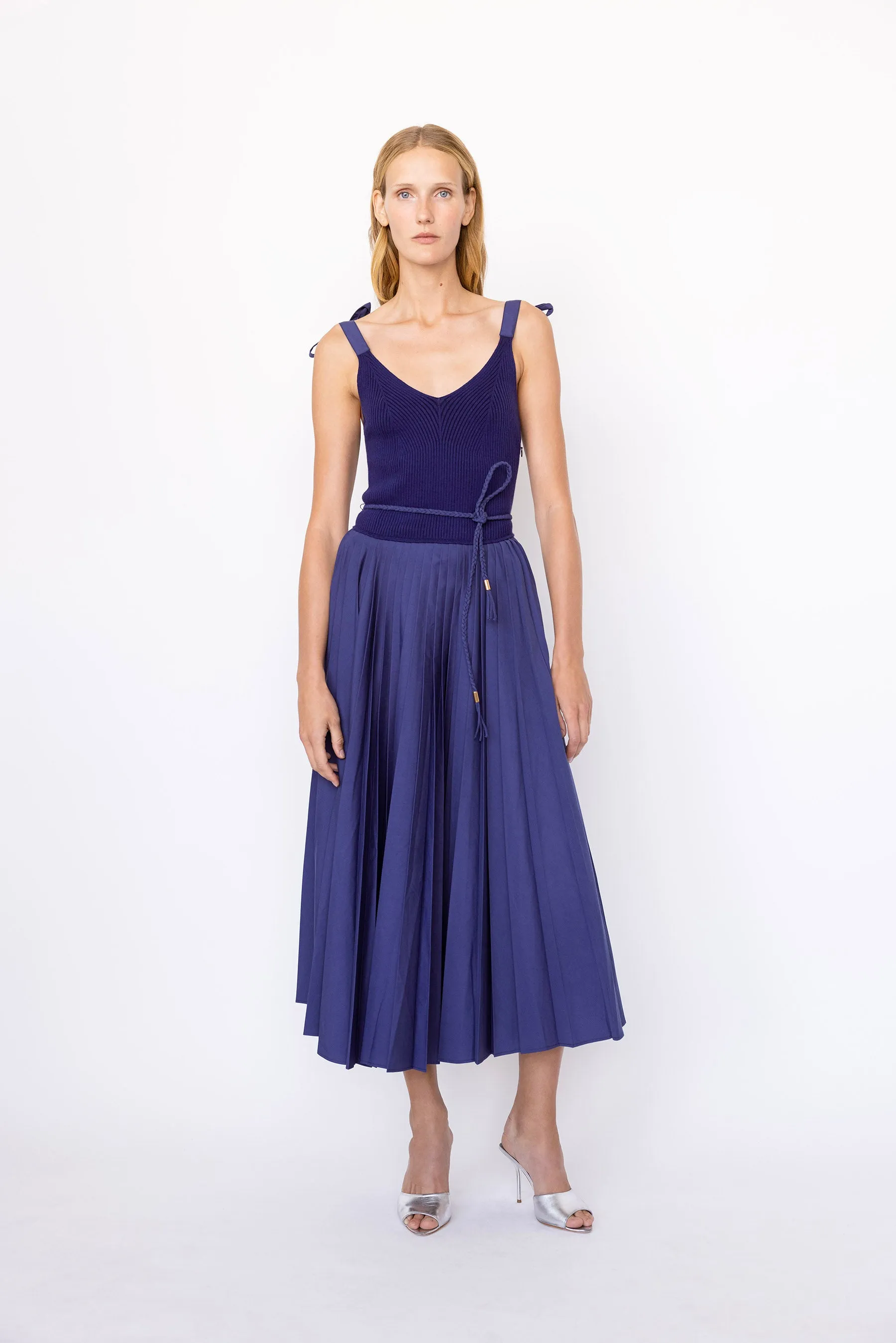 Selena Dress - Navy sold by Christy Lynn