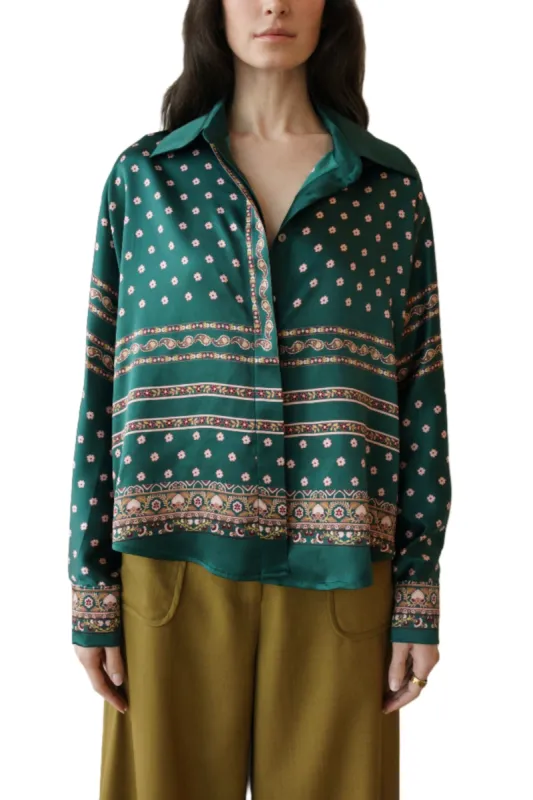 Rosario Top - Jade Tile sold by Christy Lynn