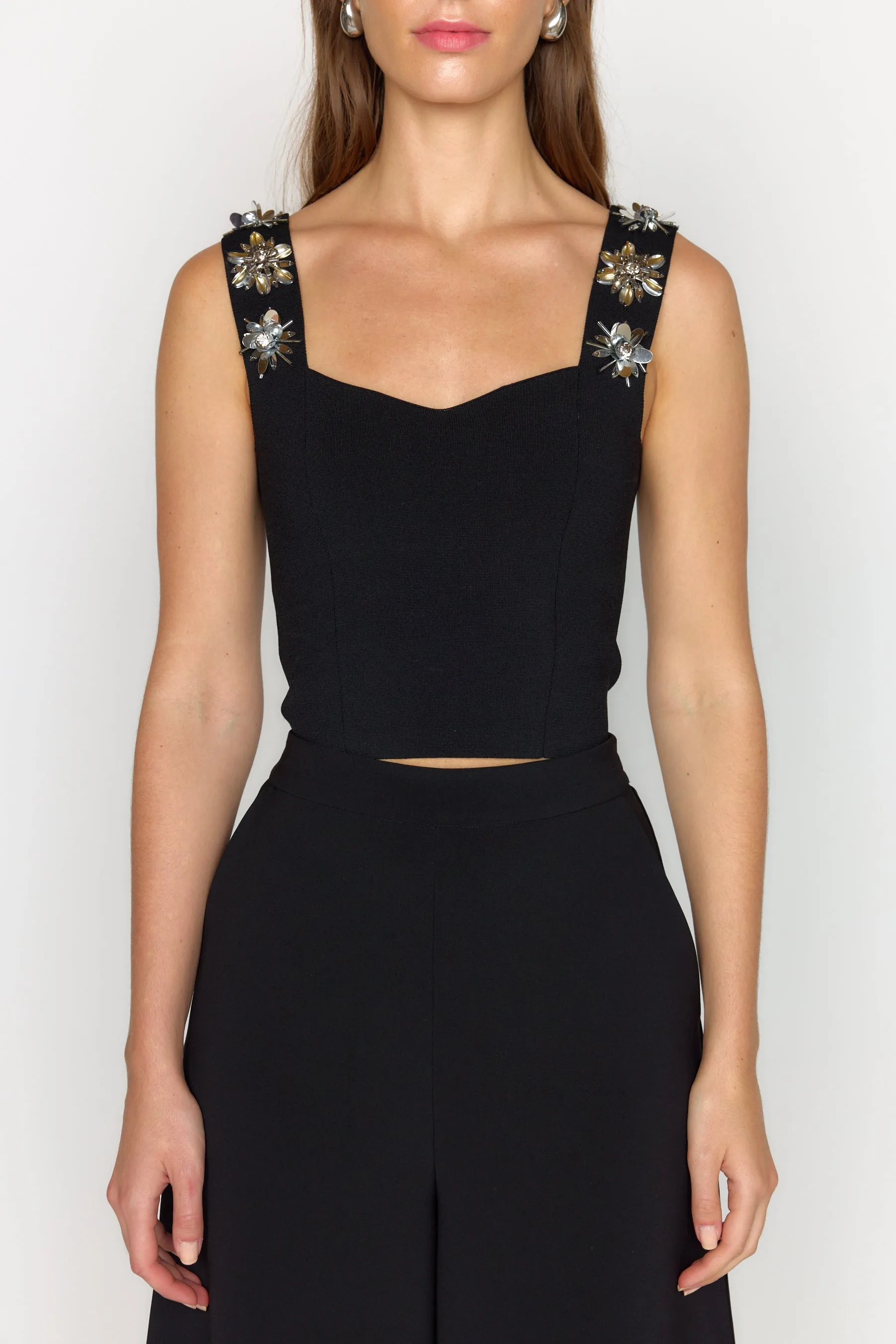 Milo Top - Black sold by Christy Lynn