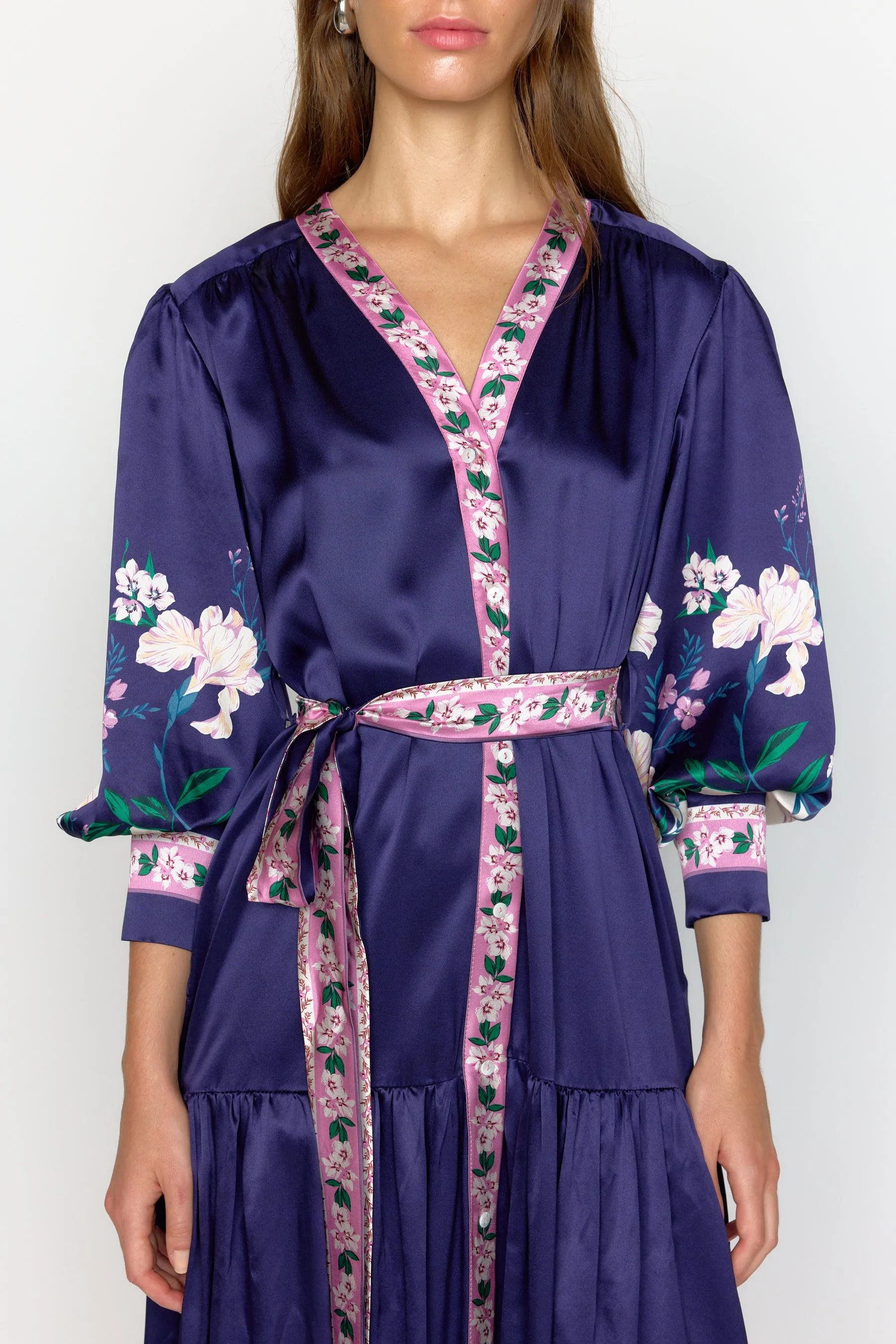 Layla Dress - Midnight Coast Border sold by Christy Lynn product image thumbnail 4