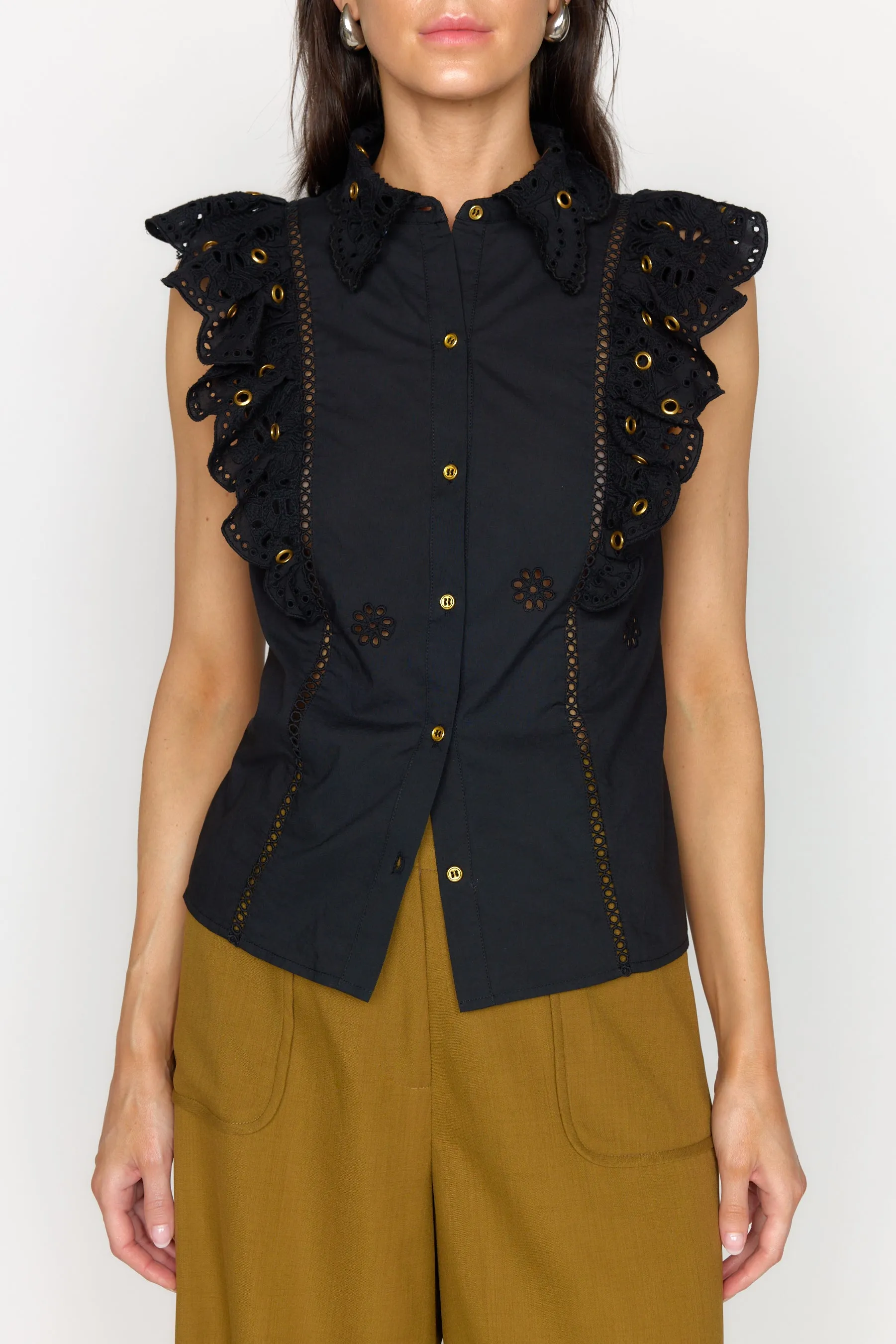 Tania Top - Black sold by Christy Lynn