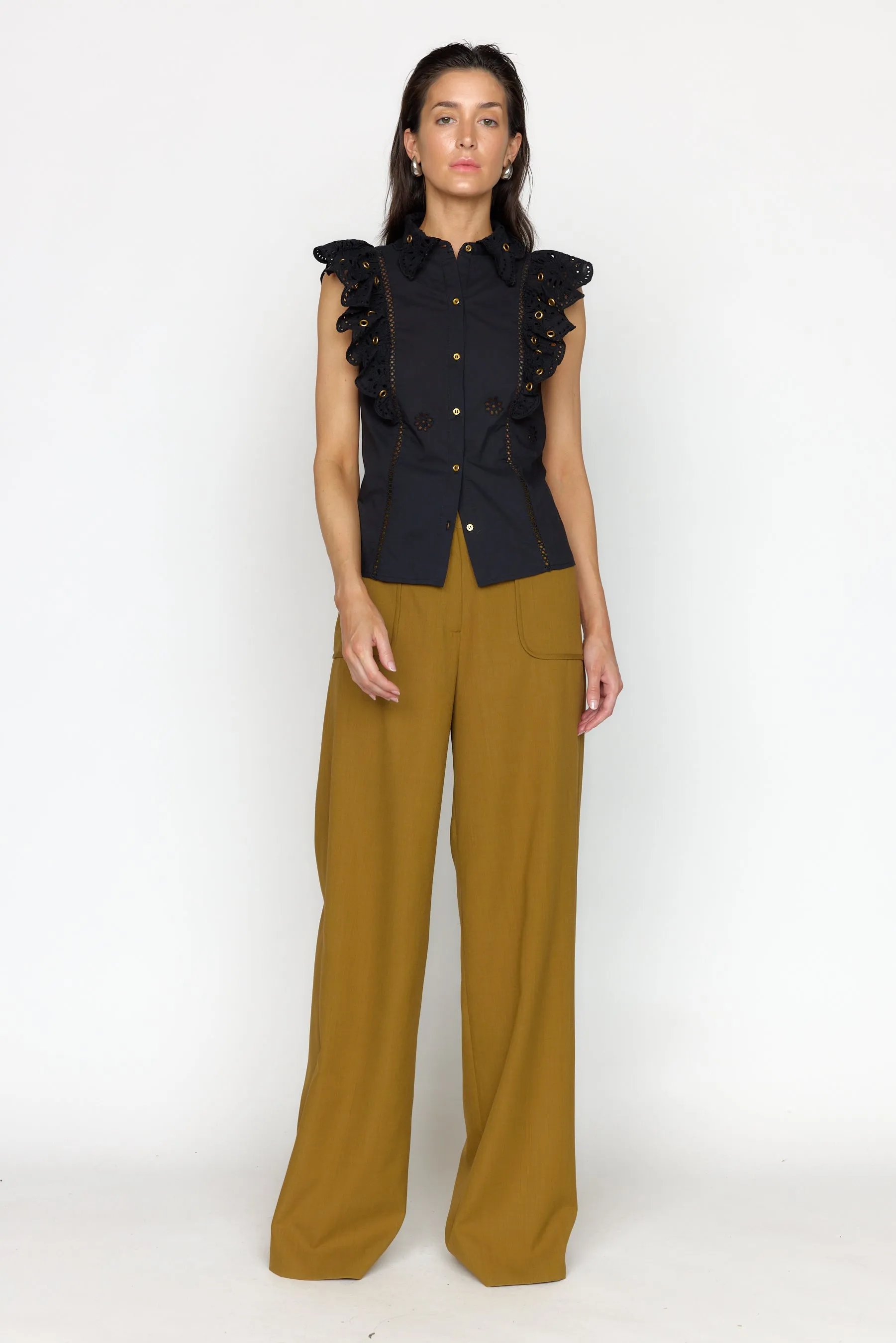 Tania Top - Black sold by Christy Lynn product image thumbnail 4