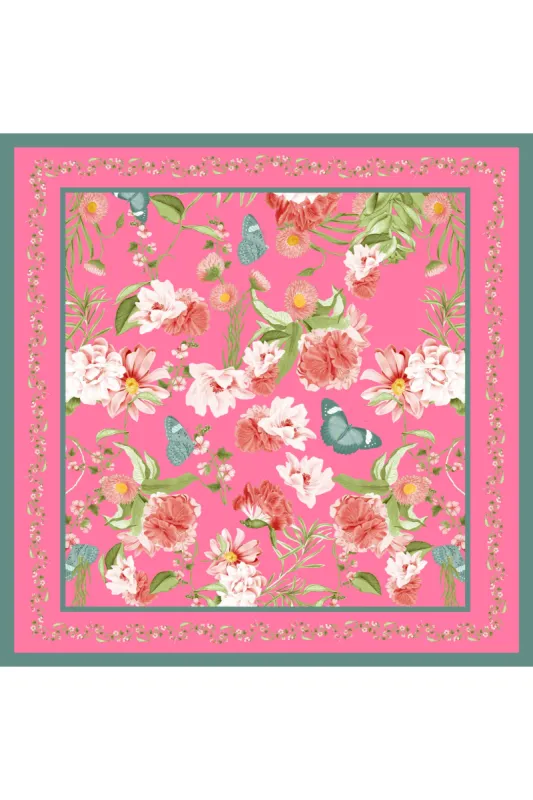 Sofia Scarf - Meadow Pink sold by Christy Lynn