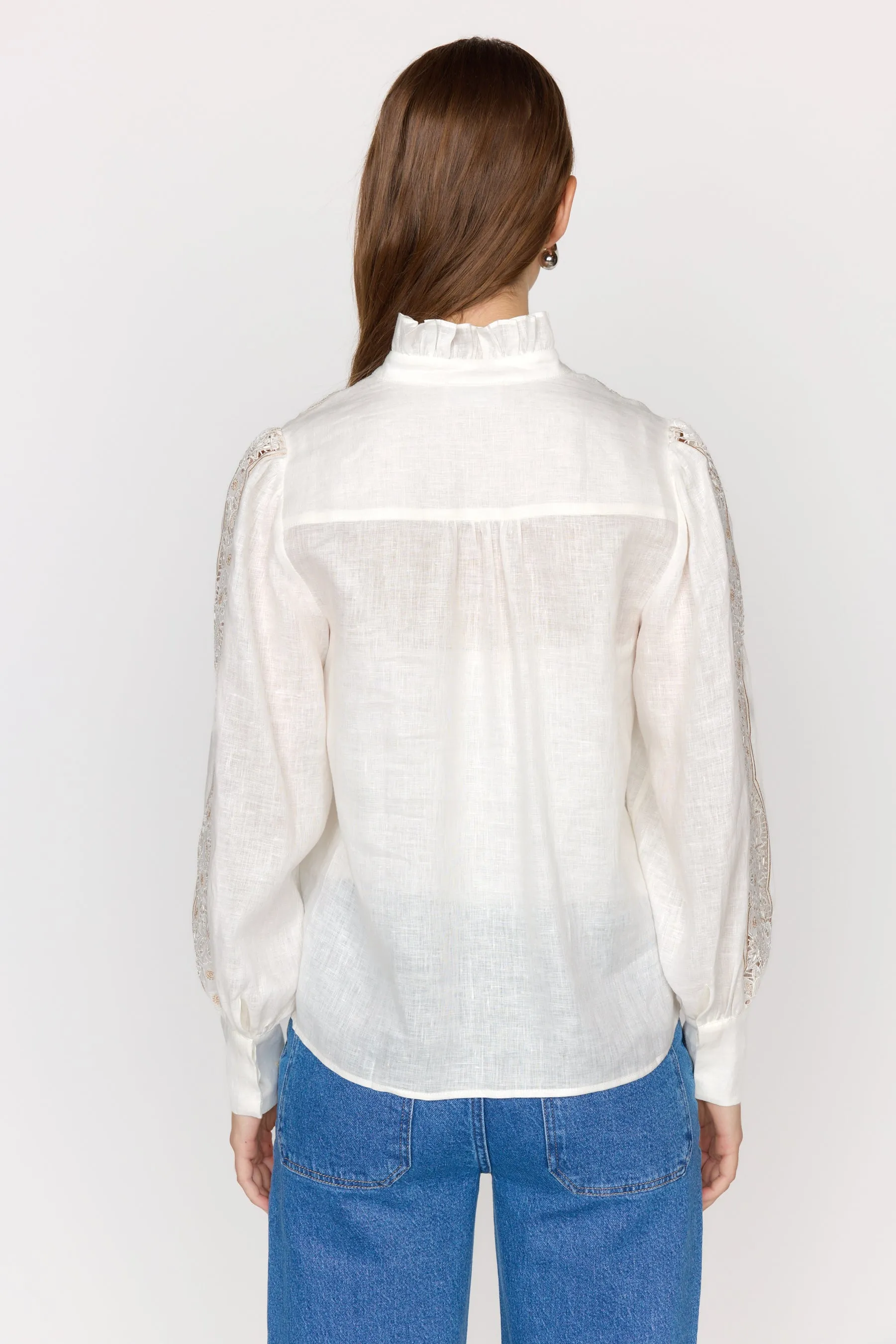 Riley Top - Bone sold by Christy Lynn product image thumbnail 3