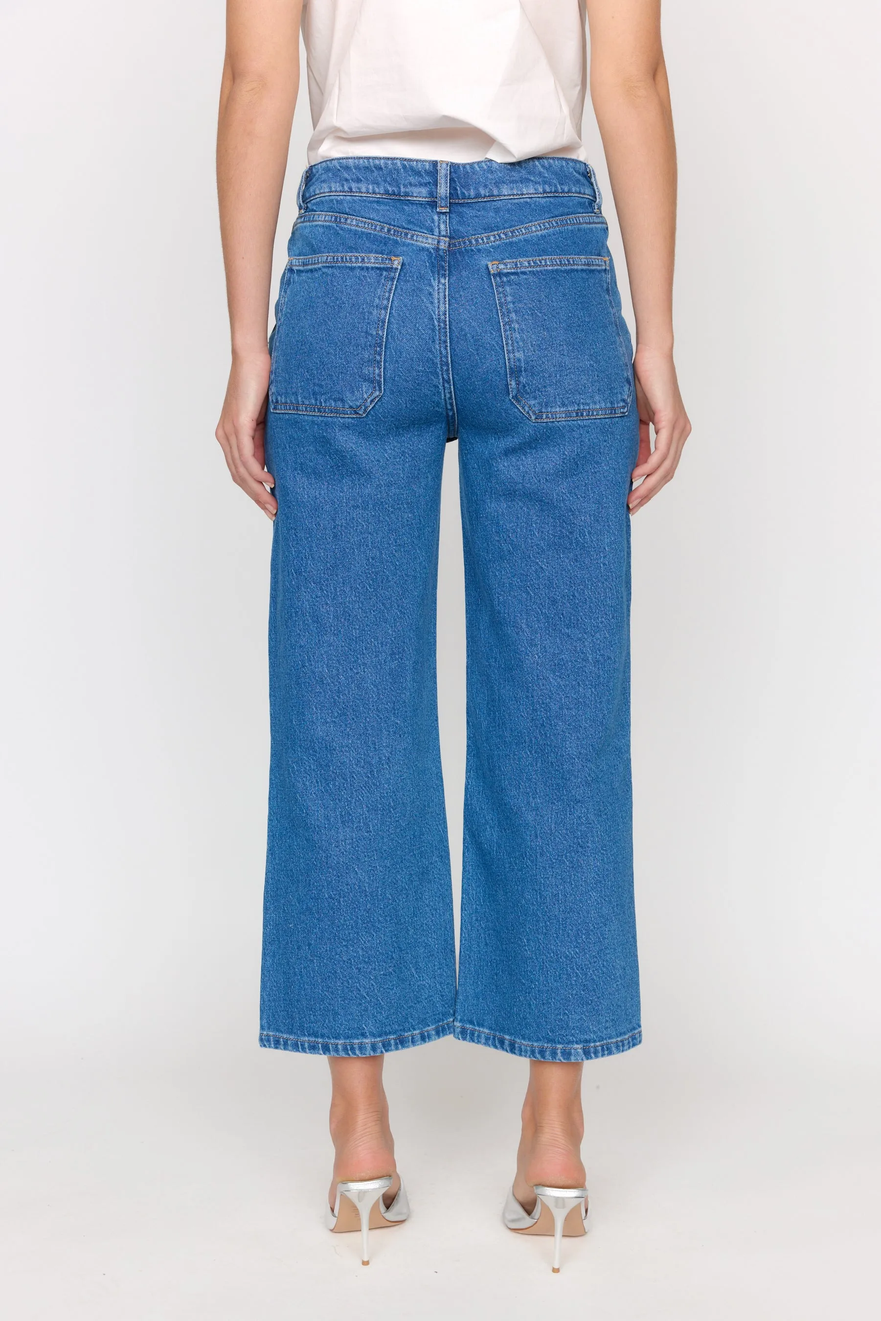 Dorian Pant - Blue Jean sold by Christy Lynn product image thumbnail 3