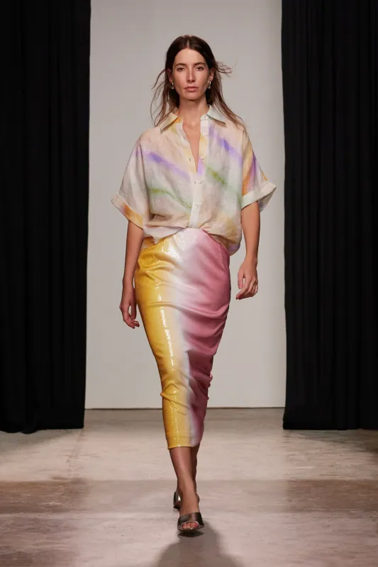 Aldric Skirt - Sunset Ombre sold by Christy Lynn