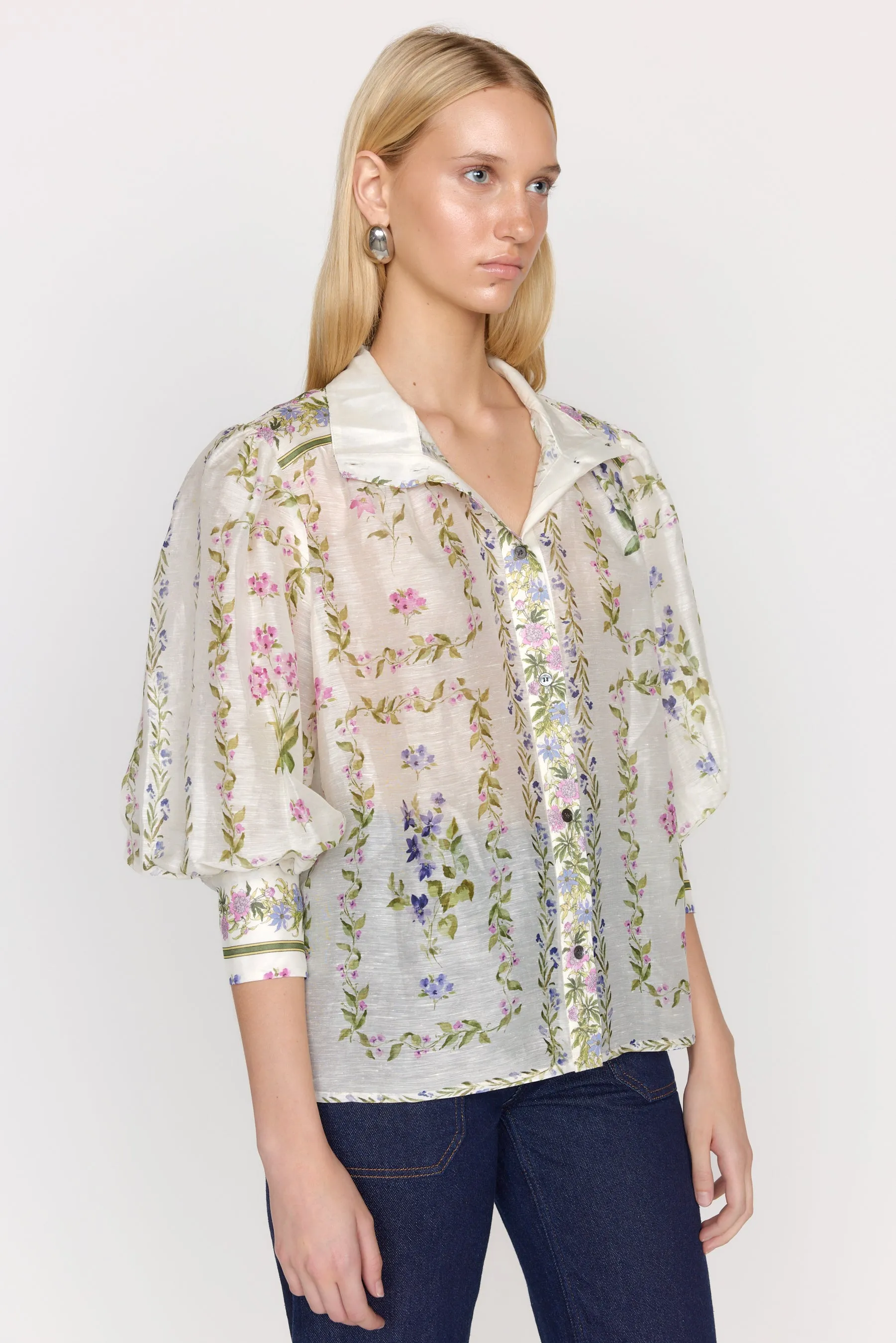 Maisy Top - Mosaic Ivory sold by Christy Lynn product image thumbnail 2