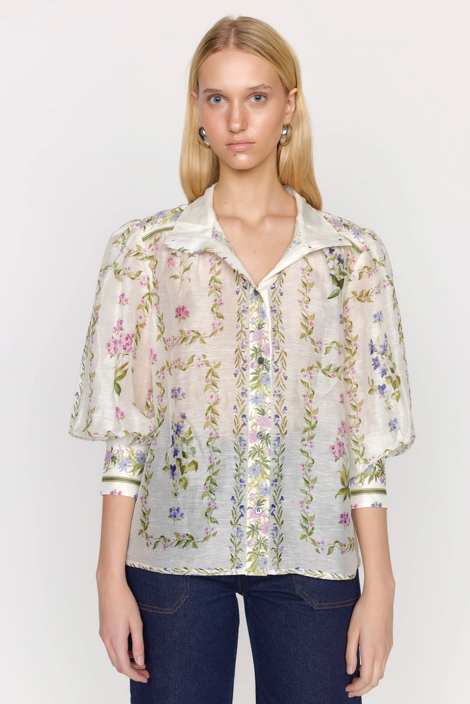 Maisy Top - Mosaic Ivory sold by Christy Lynn product image thumbnail 3