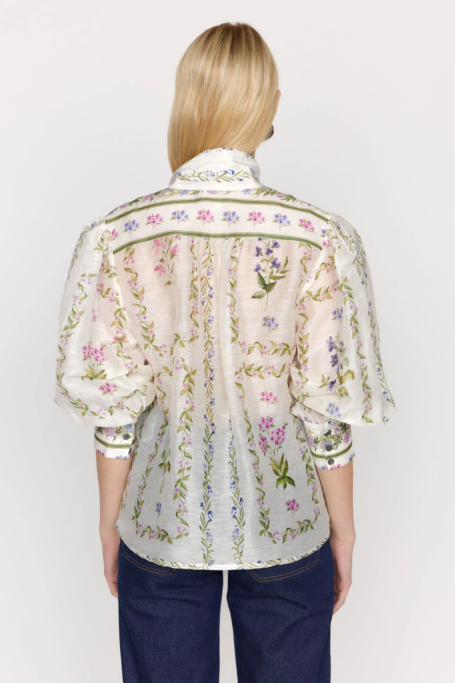 Maisy Top - Mosaic Ivory sold by Christy Lynn product image thumbnail 4