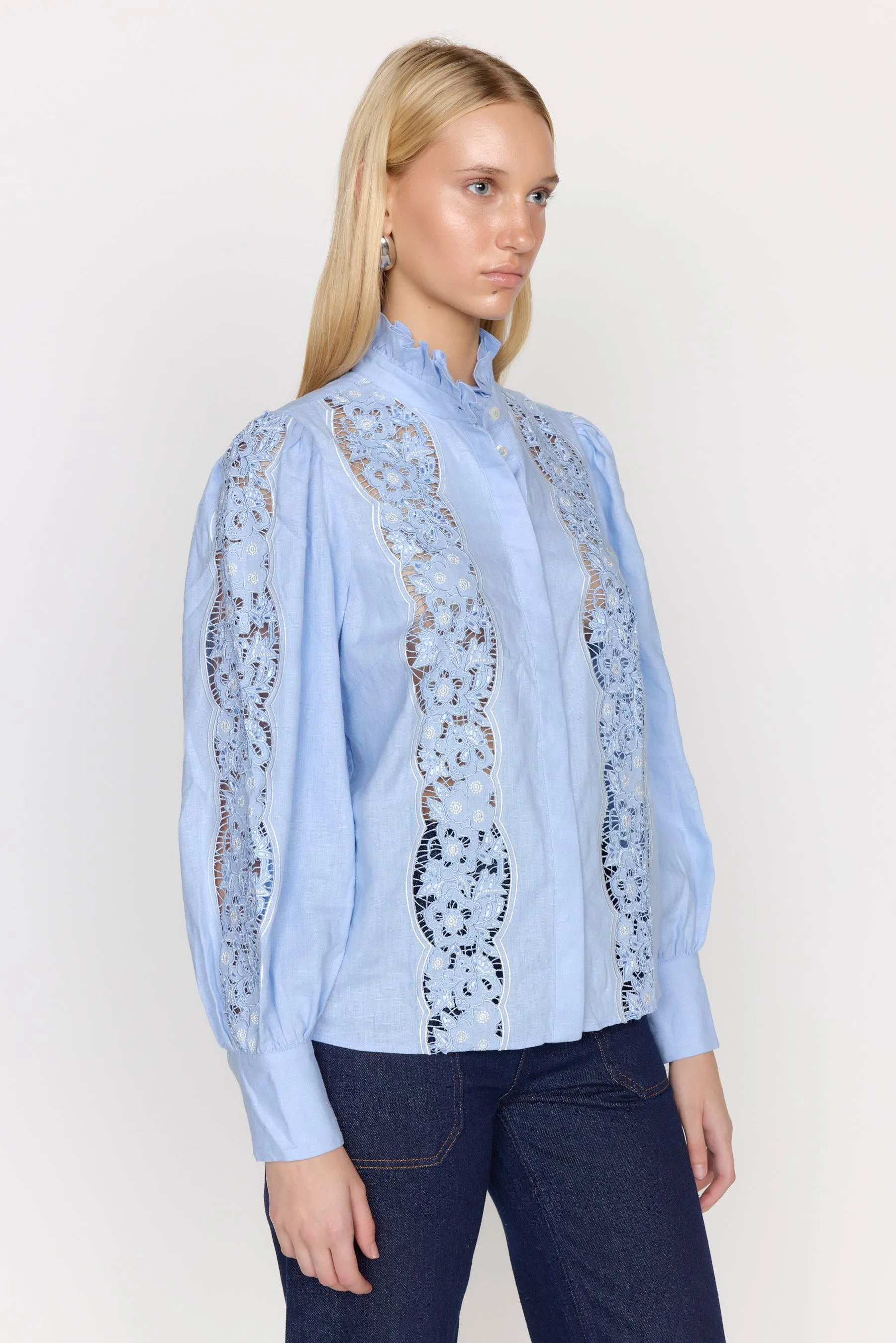 Riley Top - Sky sold by Christy Lynn product image thumbnail 2