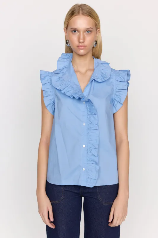 Marfa Top - Vista Blue sold by Christy Lynn