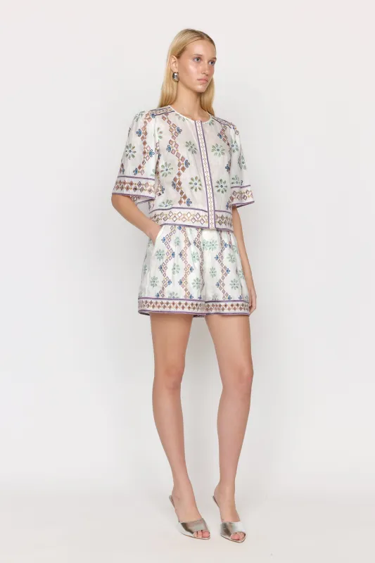 Bennet Short - Capri Ivory sold by Christy Lynn