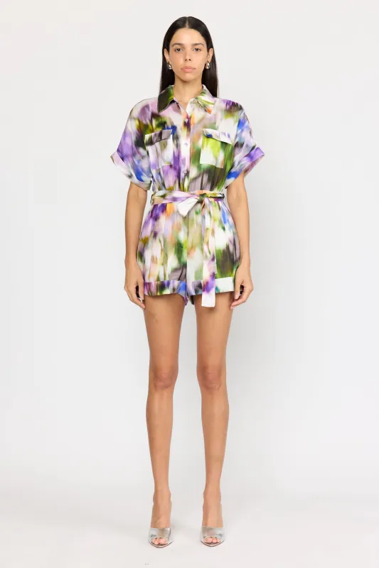 Amaya Romper - Fuchsia Haze sold by Christy Lynn