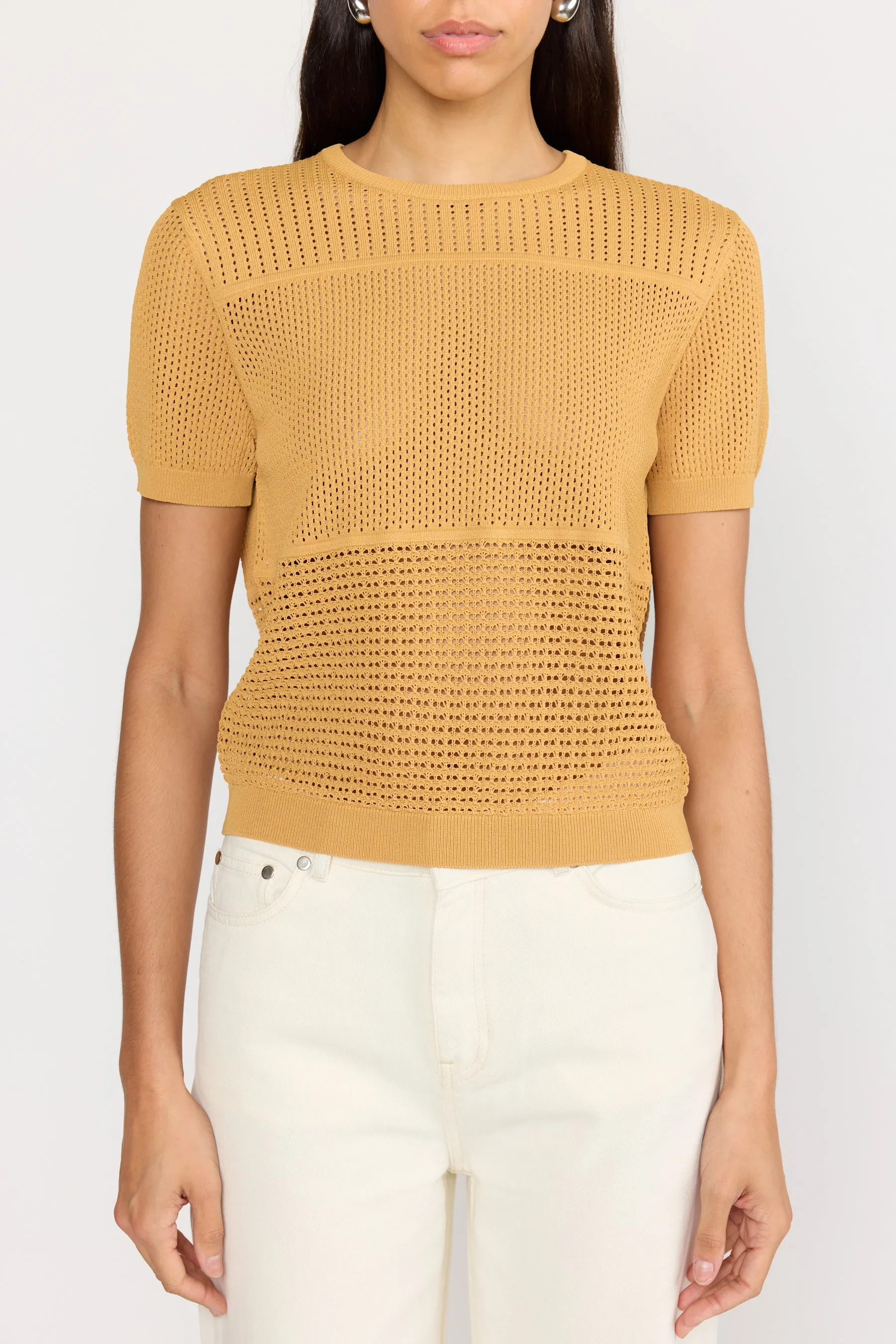 Tatum Top - Ochre sold by Christy Lynn