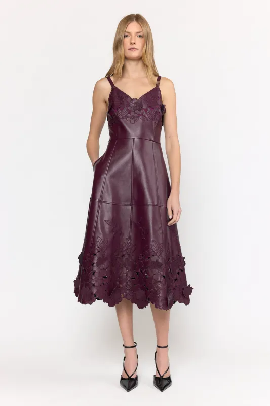 Tahlia Dress - Eggplant sold by Christy Lynn