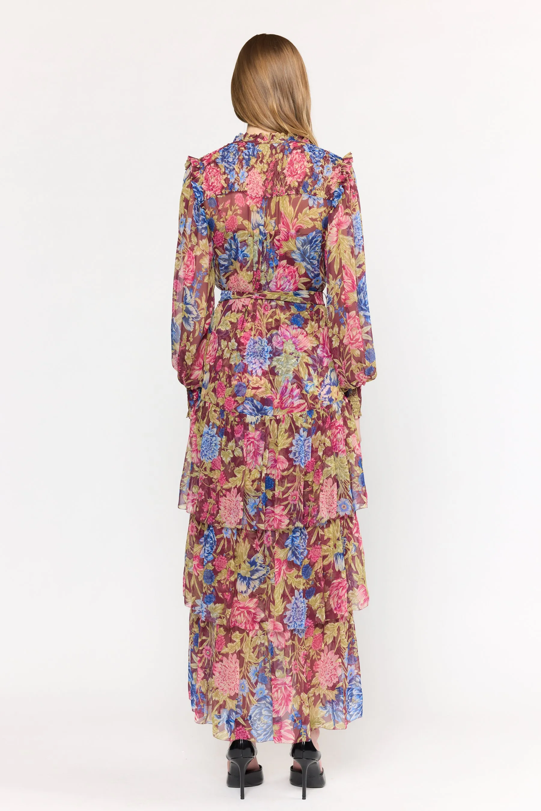 Ana Dress - Carmine Floral sold by Christy Lynn product image thumbnail 5