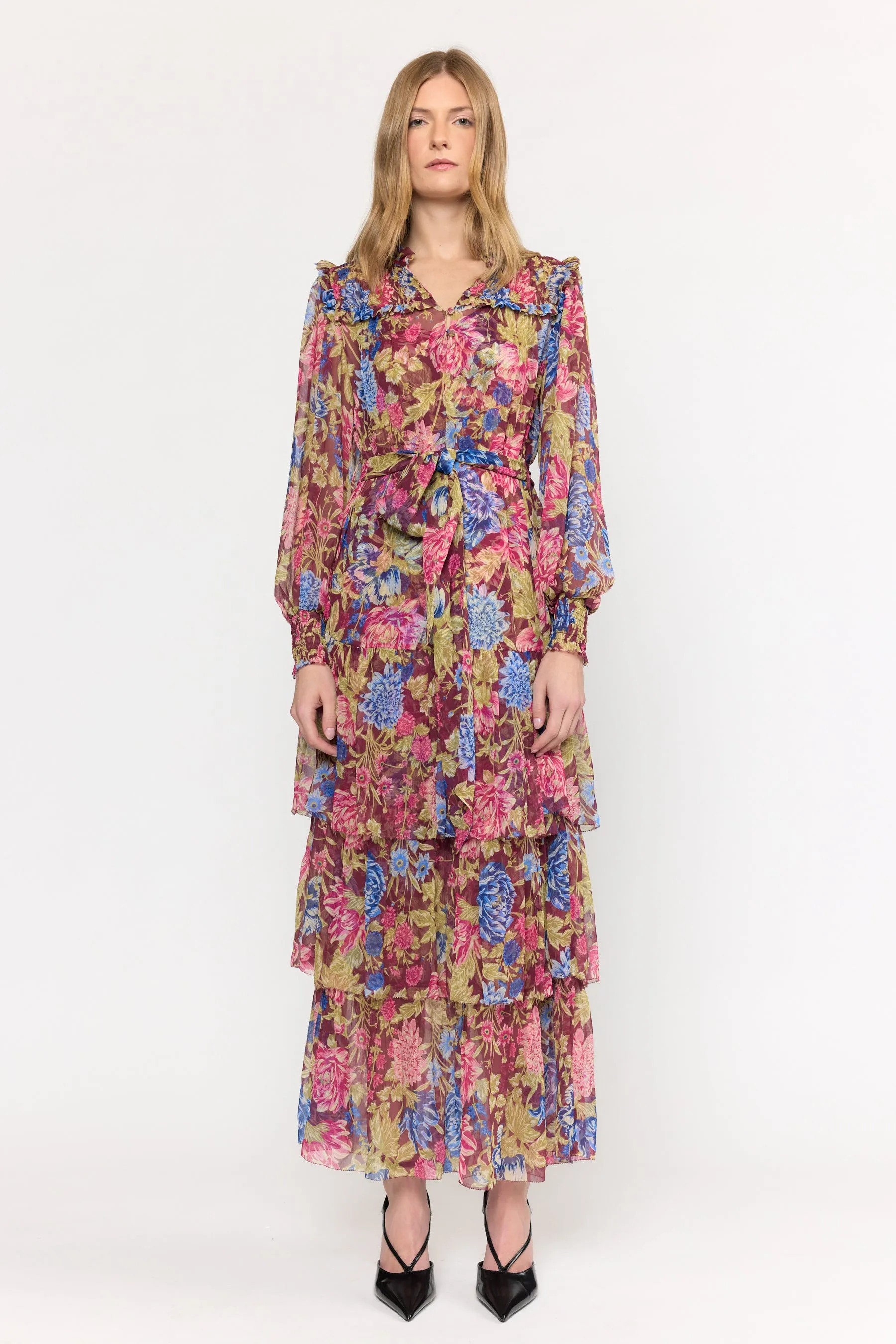 Ana Dress - Carmine Floral sold by Christy Lynn product image thumbnail 2