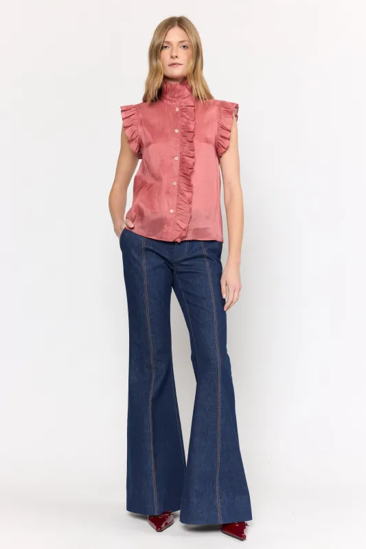 Marfa Top - Dusty Rose sold by Christy Lynn