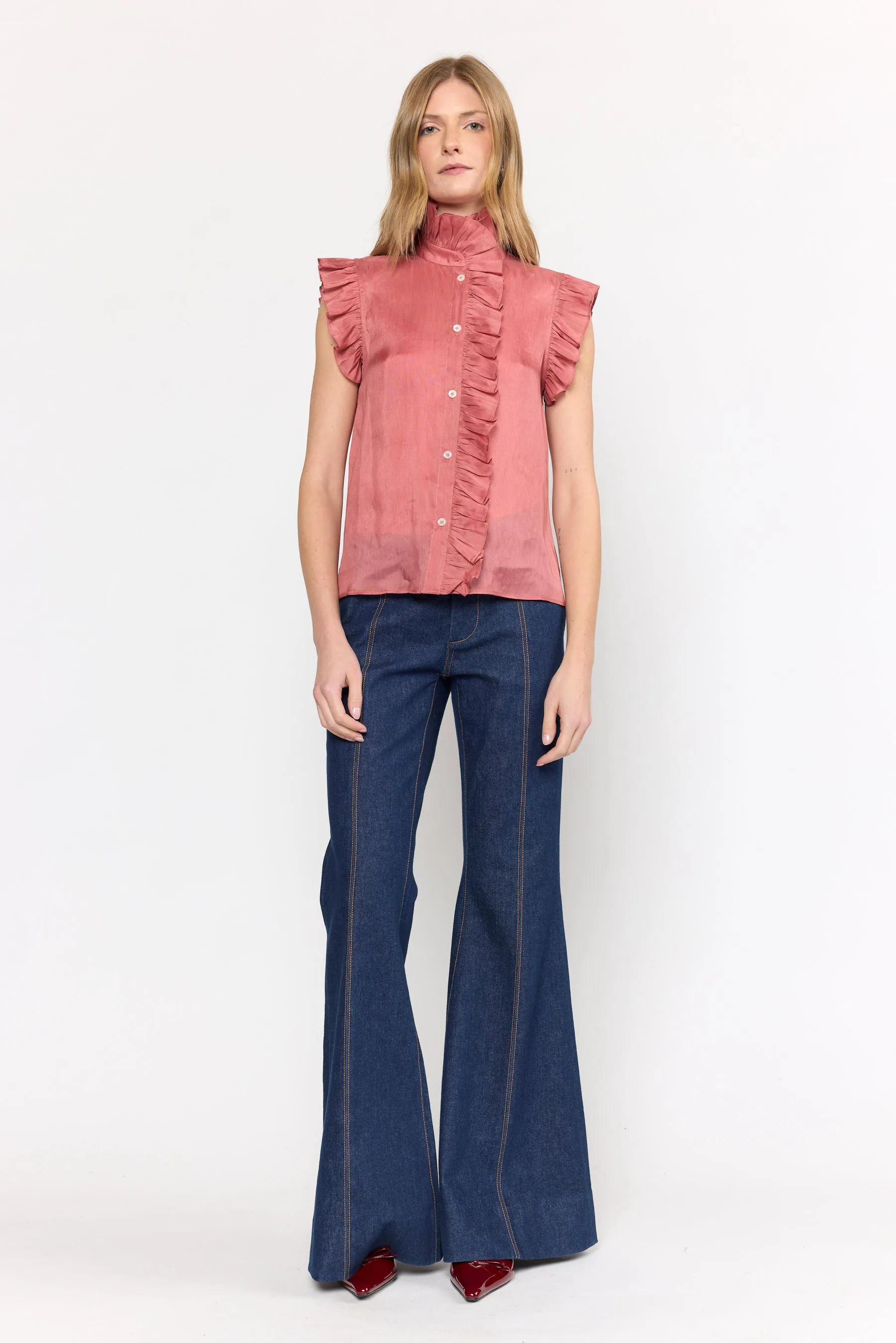 Marfa Top - Dusty Rose sold by Christy Lynn product image thumbnail 3