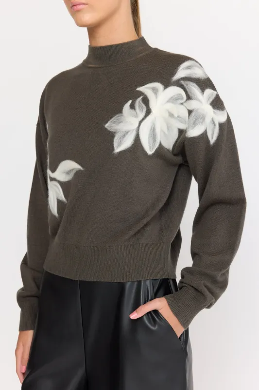 Utah Sweater - Moonshadow Olive sold by Christy Lynn