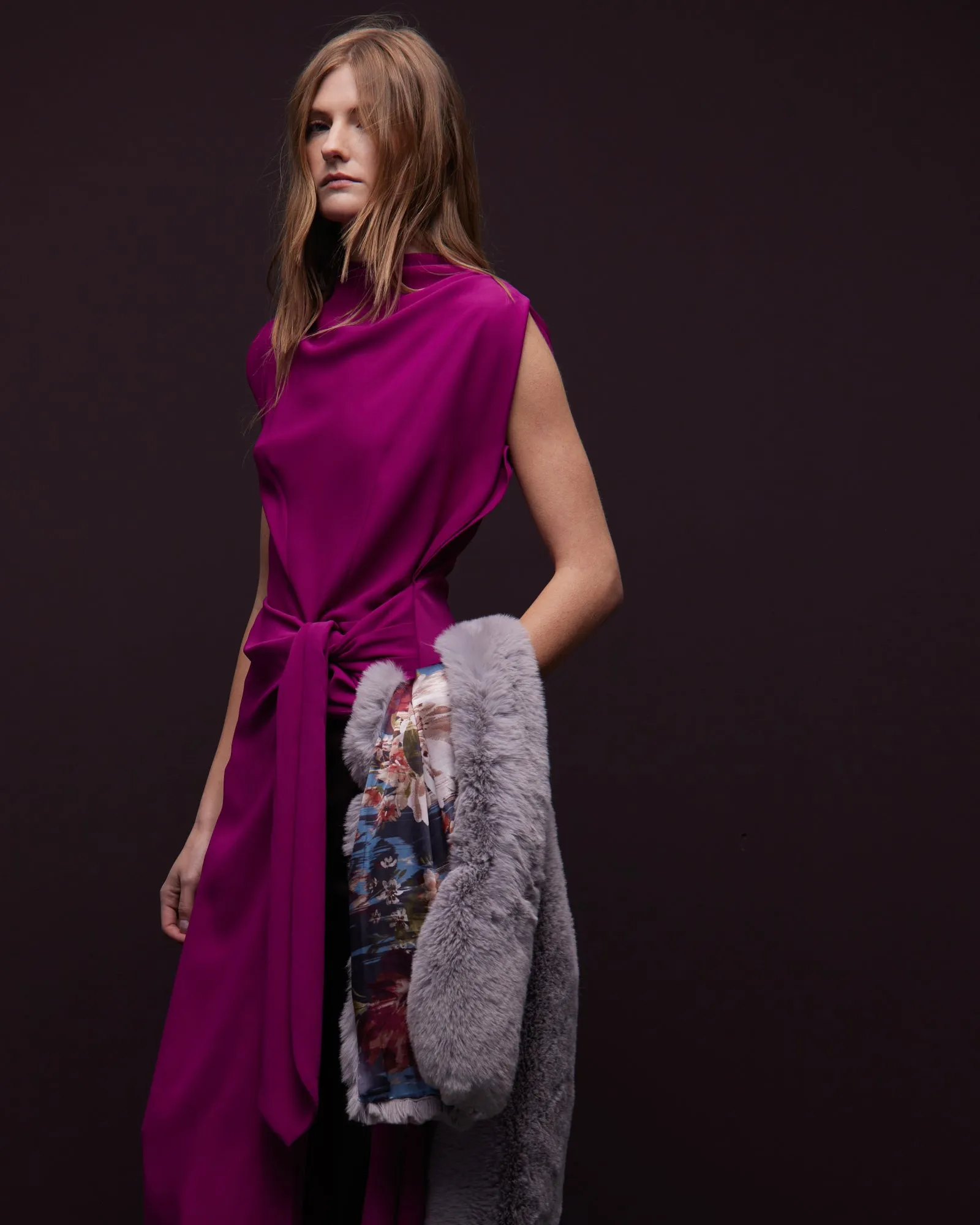 Kona Dress - Magenta sold by Christy Lynn product image thumbnail 3